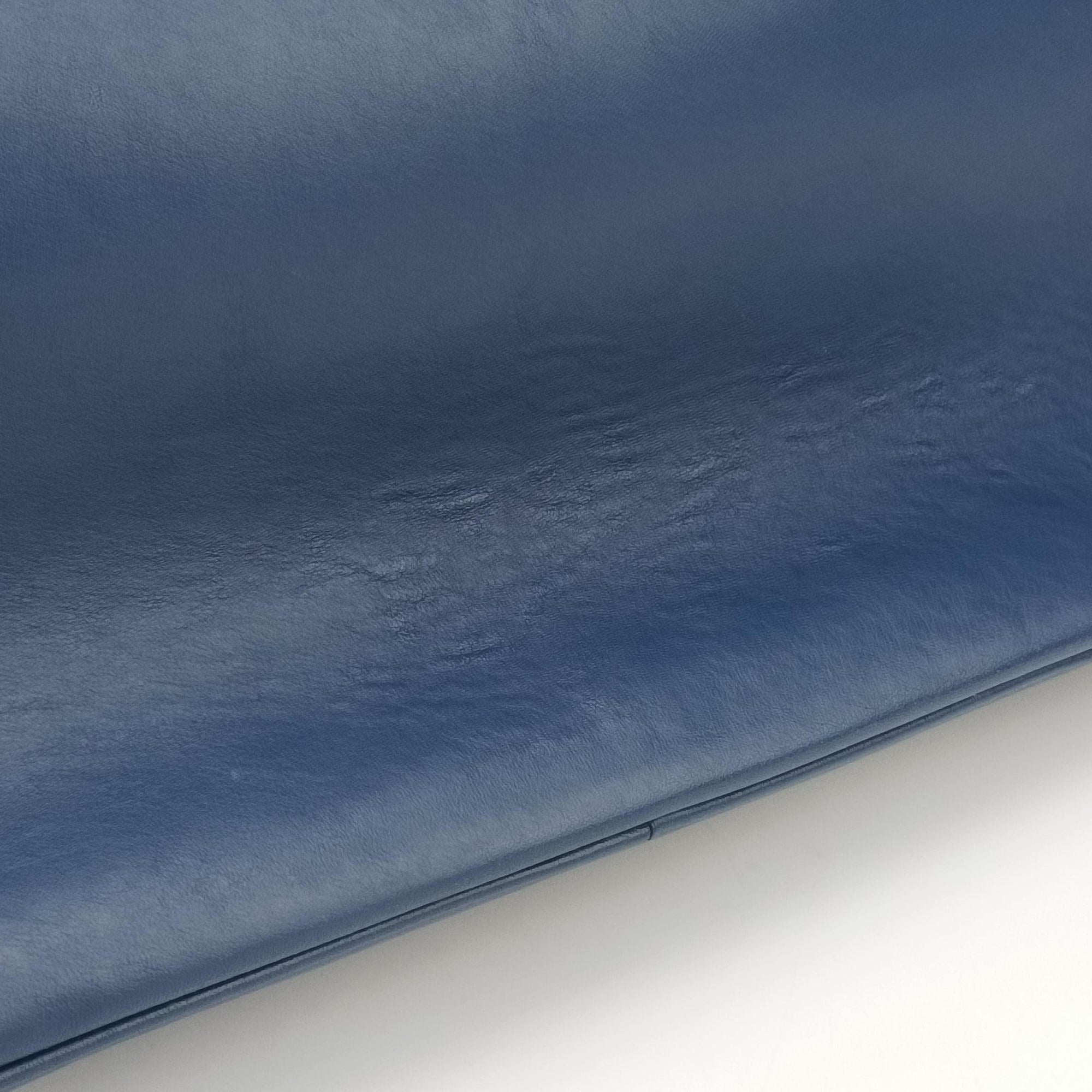 Double Cuir Blue SAFFIANO Leather B2756T 173ダブル キュイール ブルー サフィアーノレザー B2756T 173