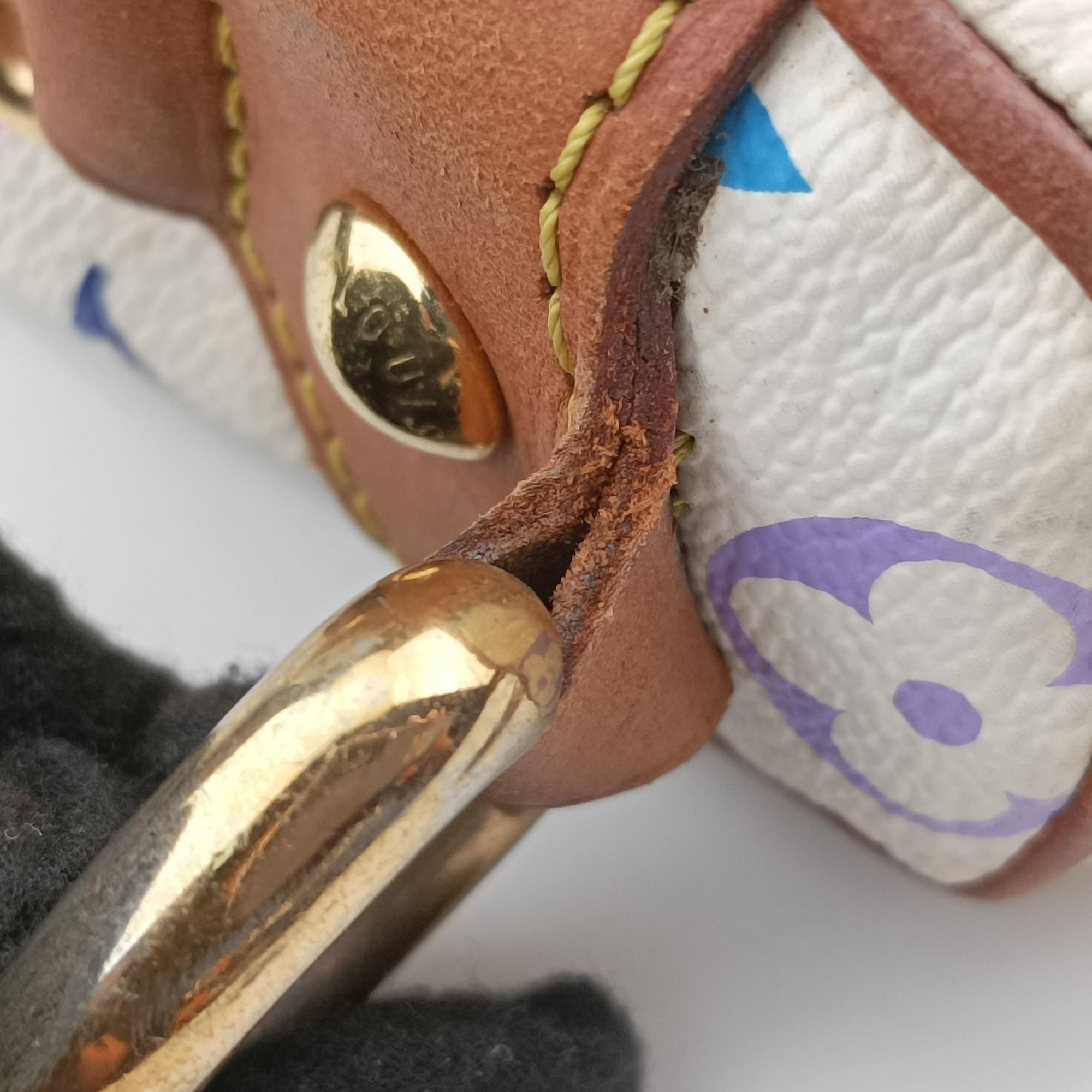 RITA white Monogram Multicolor M40125 Lot number unknownリタ ブロン モノグラム マルチカラー M40125 製番不明