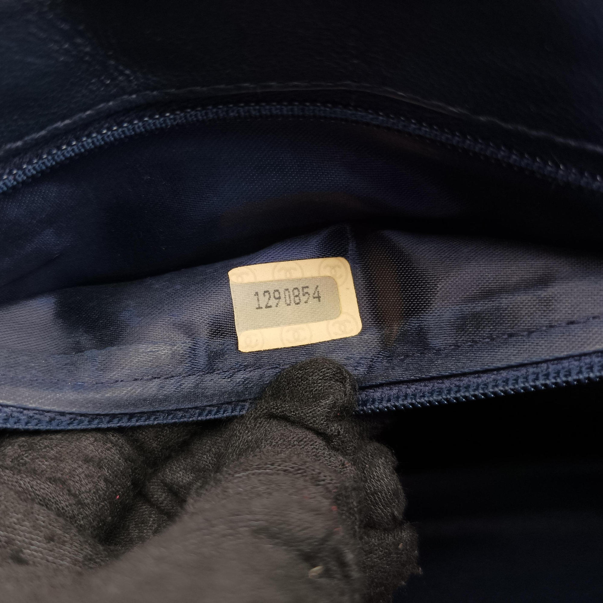 Matelasse Navy Lambskin 1290854マトラッセ ネイビー ラムスキン 1290854
