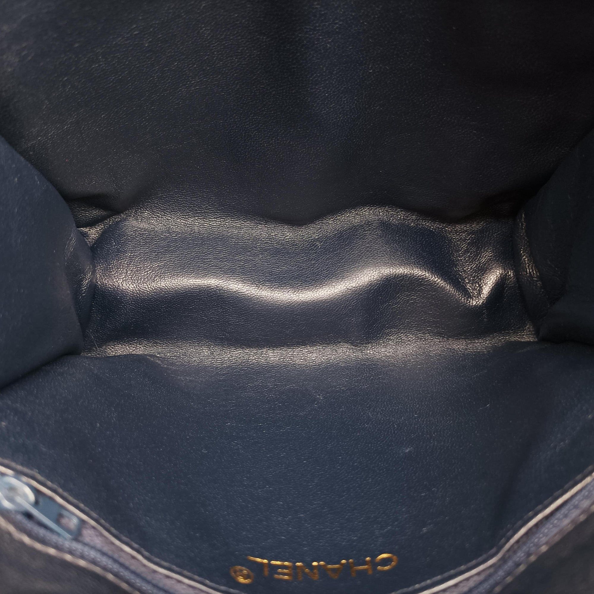 Matelasse Navy Lambskin 1290854マトラッセ ネイビー ラムスキン 1290854
