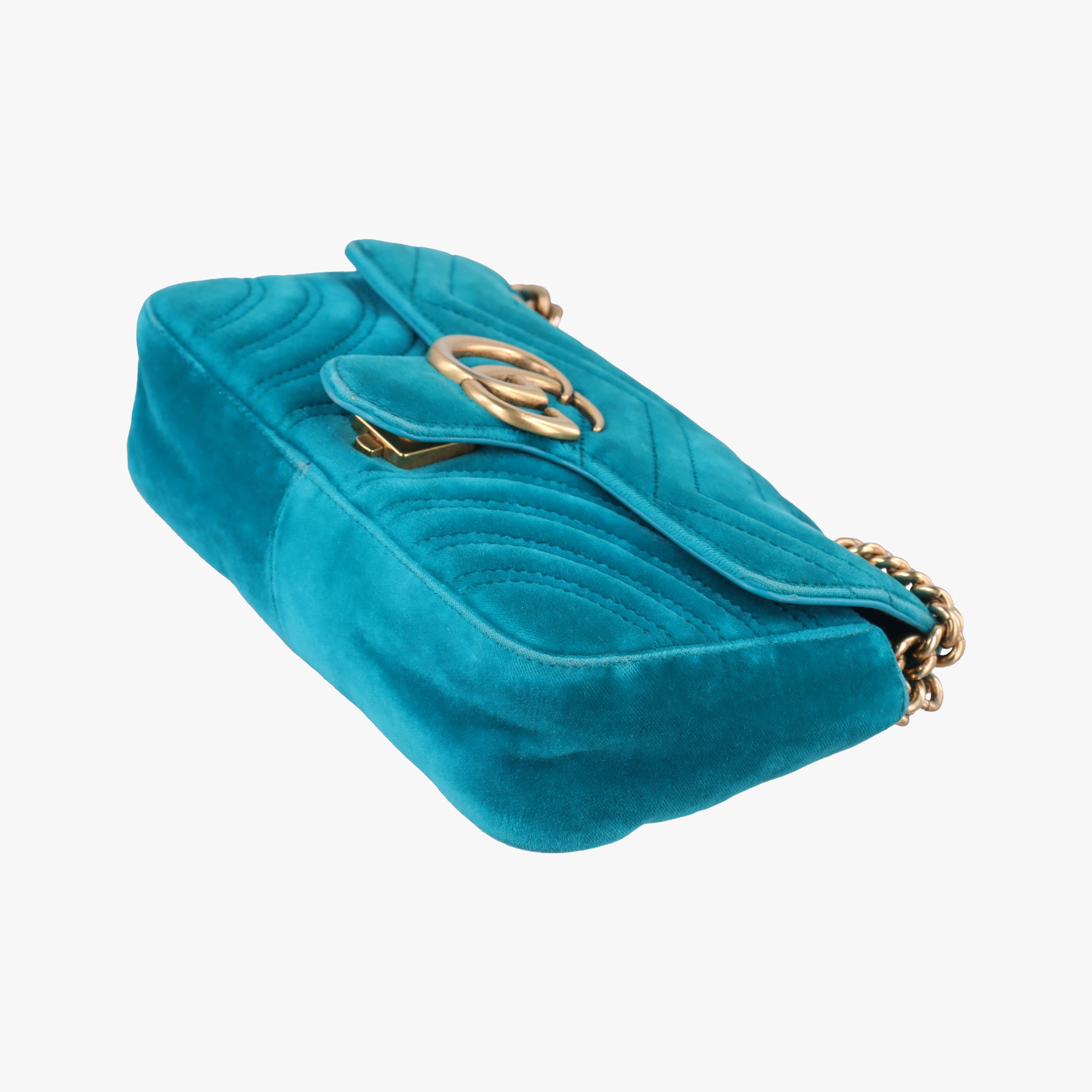 GG Marmont Blue velour 446744 D021964199GGマーモント ブルー ベロア 446744 D021964199