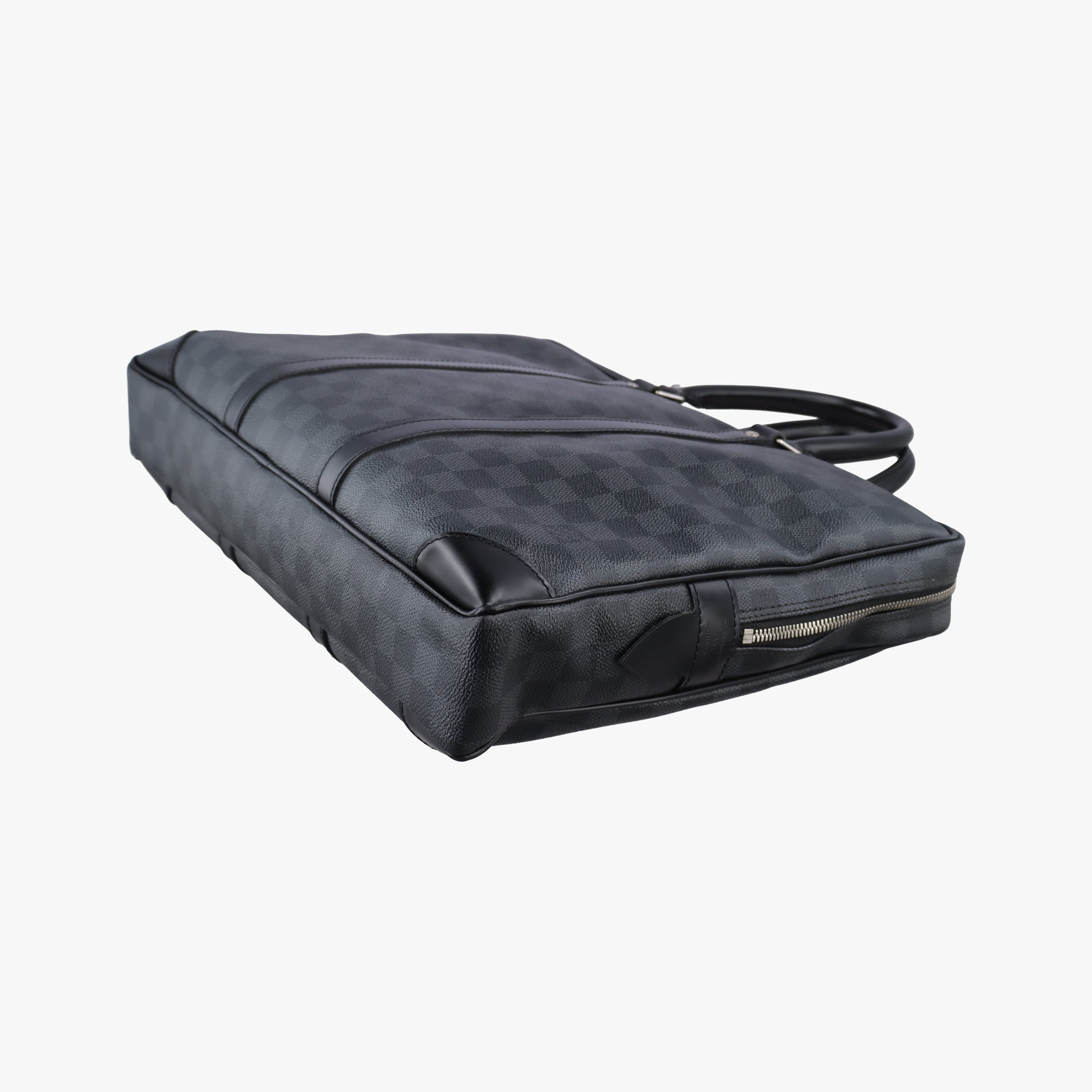 Porte Documents Voyage Noir Damier Graphite N41125 BA0161ポルト ドキュマン ヴォワヤージュ ノワール ダミエグラフィット N41125 BA0161
