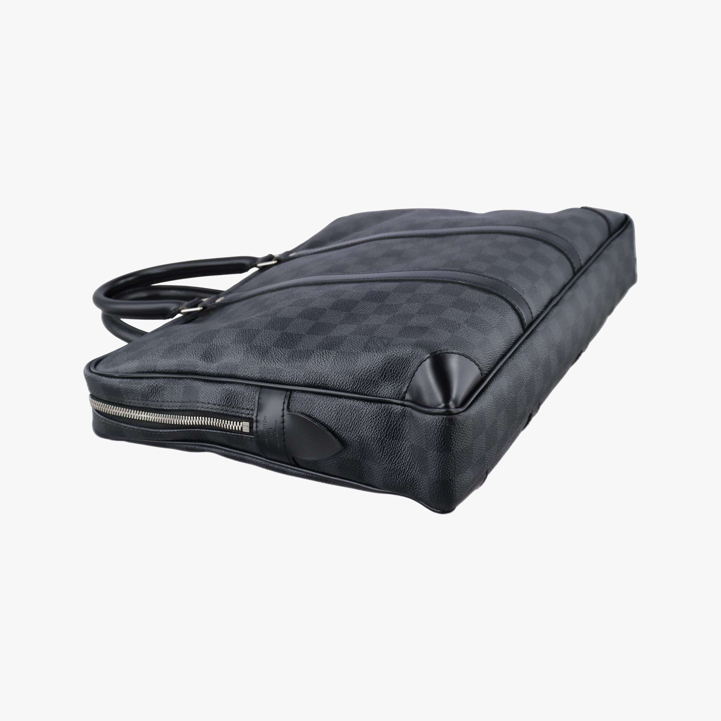 Porte Documents Voyage Noir Damier Graphite N41125 BA0161ポルト ドキュマン ヴォワヤージュ ノワール ダミエグラフィット N41125 BA0161