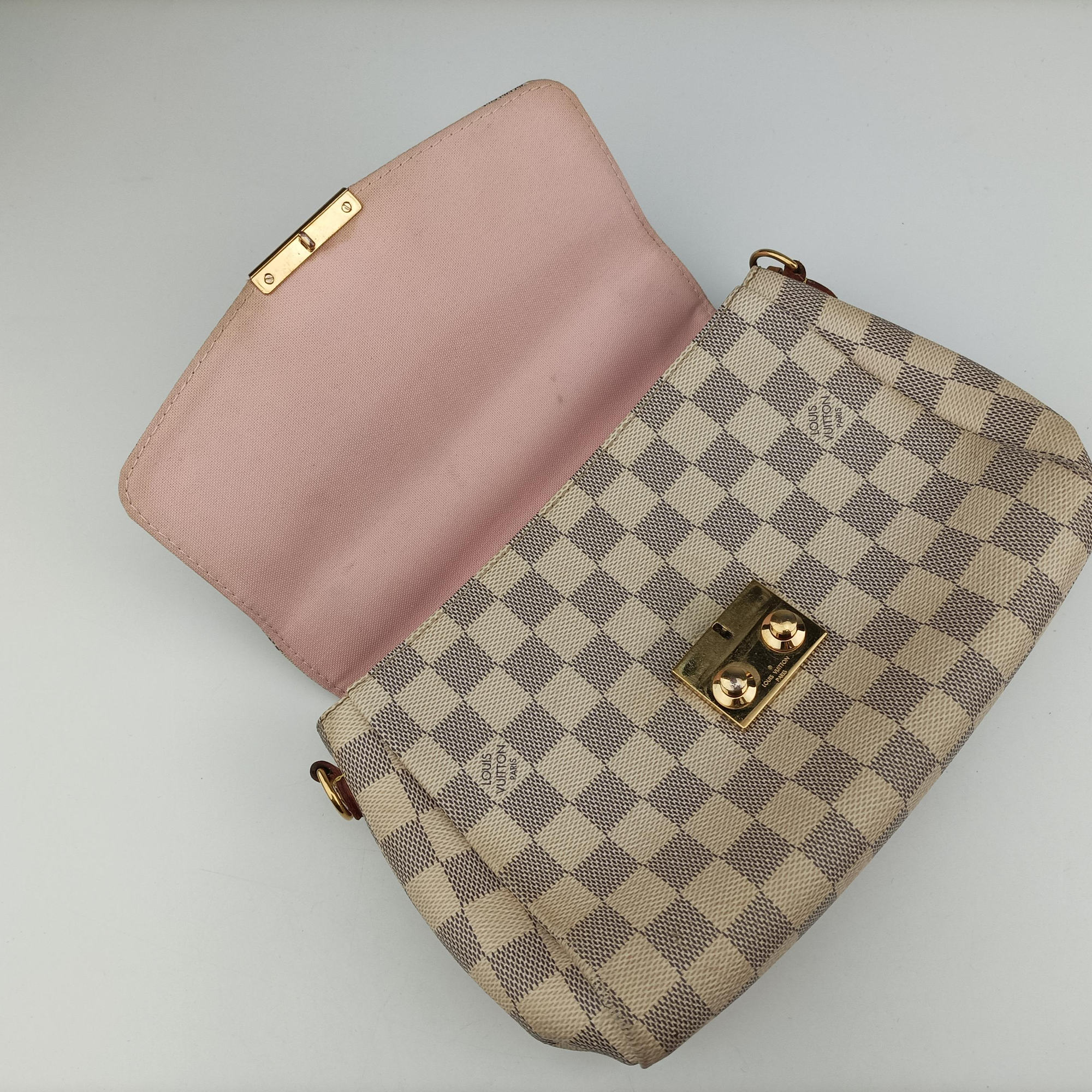 CROISETTE Azur Damier Canvas N41581 RT2146クロワゼット アズール ダミエキャンバス N41581 RT2146