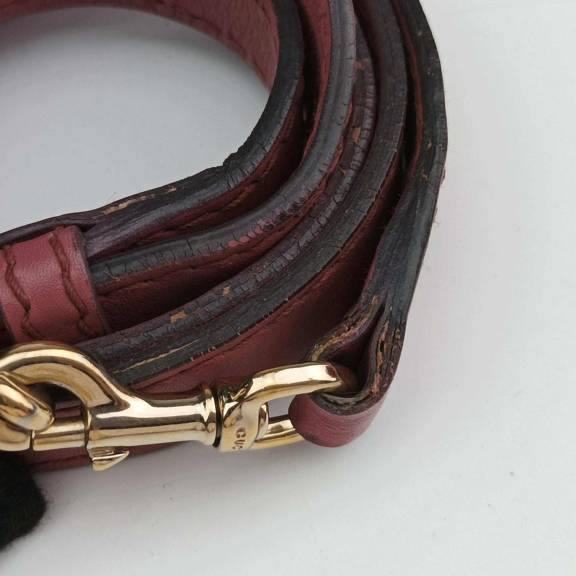 Guccissima Trim Web Joy Pink Leather 269876 G013133942グッチシマ トリム ウェブ ジョイ ピンク レザー 269876 G013133942