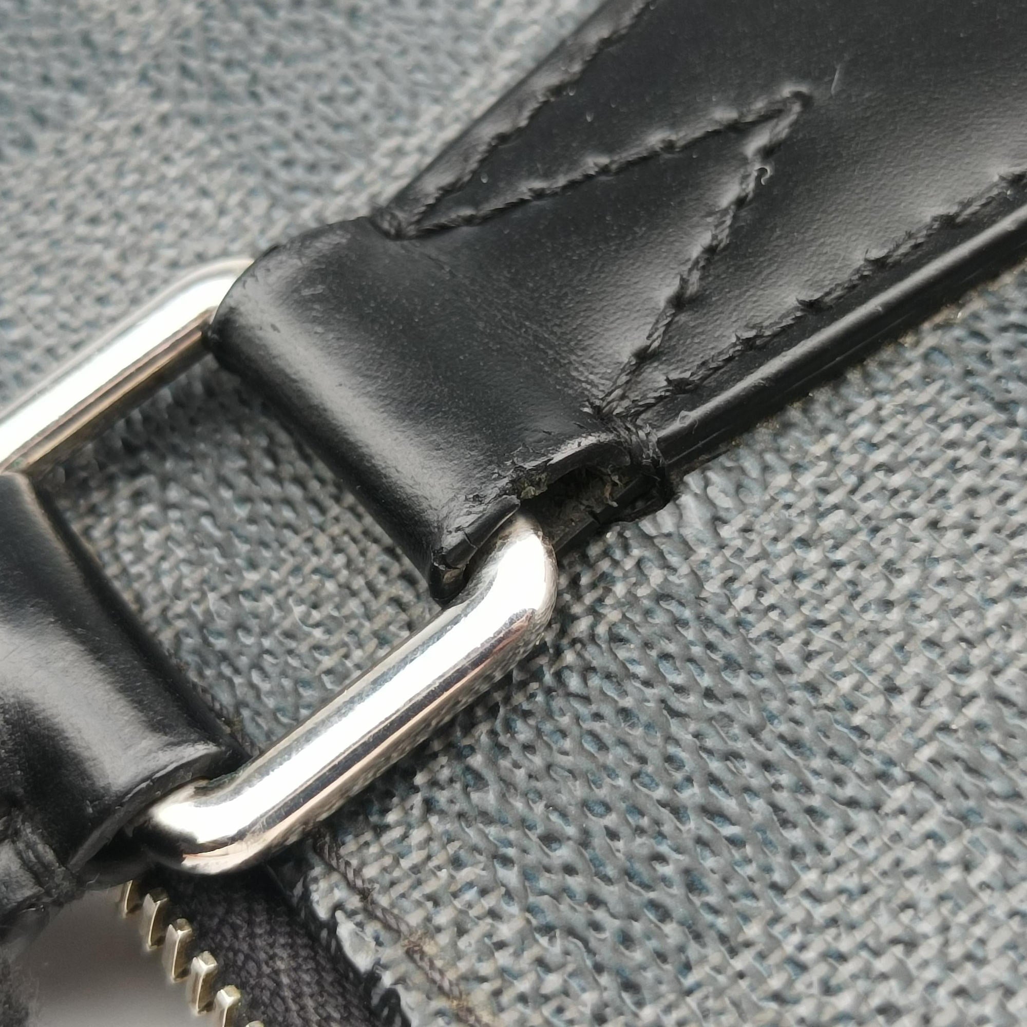 Porte Documents Jour Noir Damier Graphite N48224 SR4123ポルトドキュマン ジュール ノワール ダミエ グラフィット N48224 SR4123