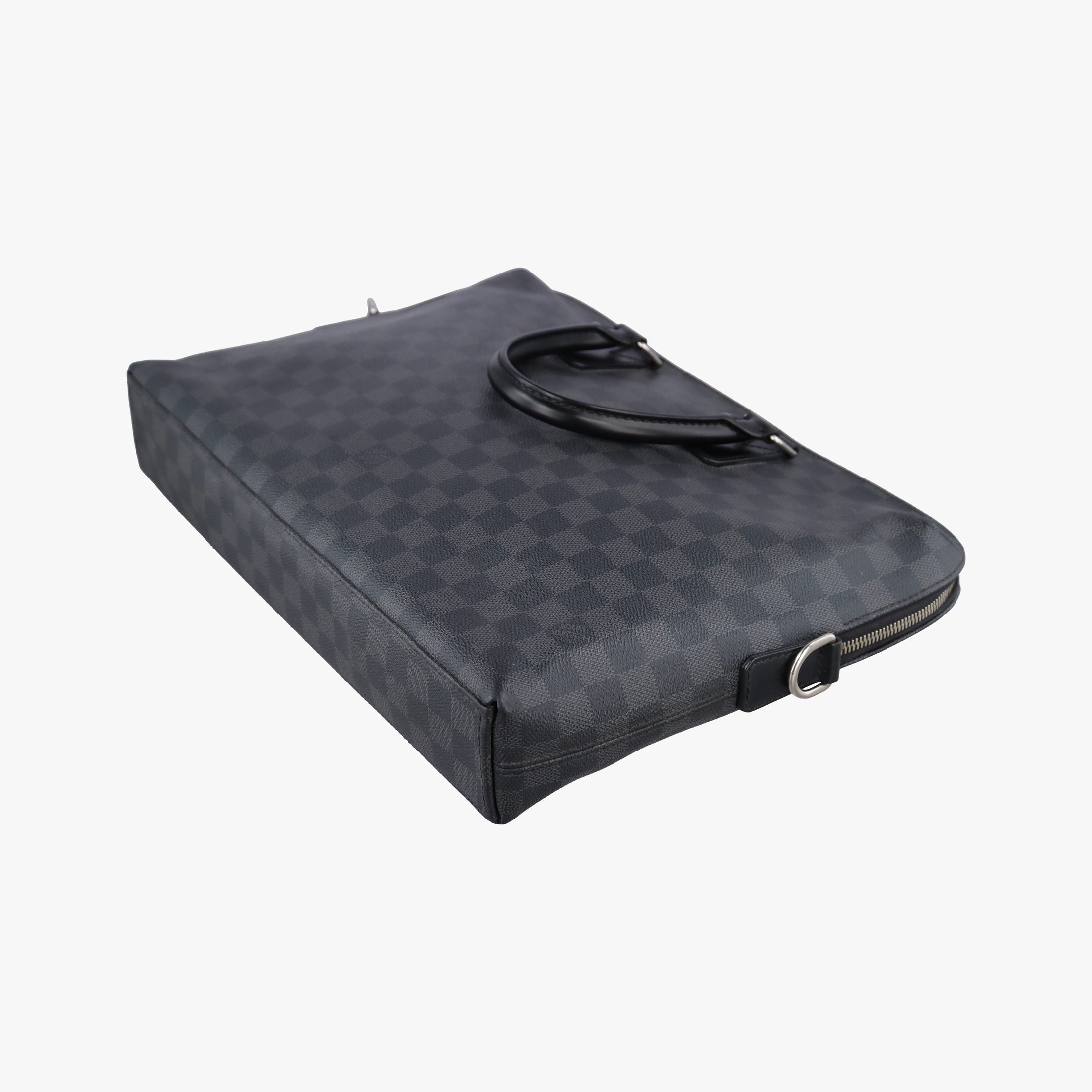 Porte Documents Jour Noir Damier Graphite N48224 SR4123ポルトドキュマン ジュール ノワール ダミエ グラフィット N48224 SR4123