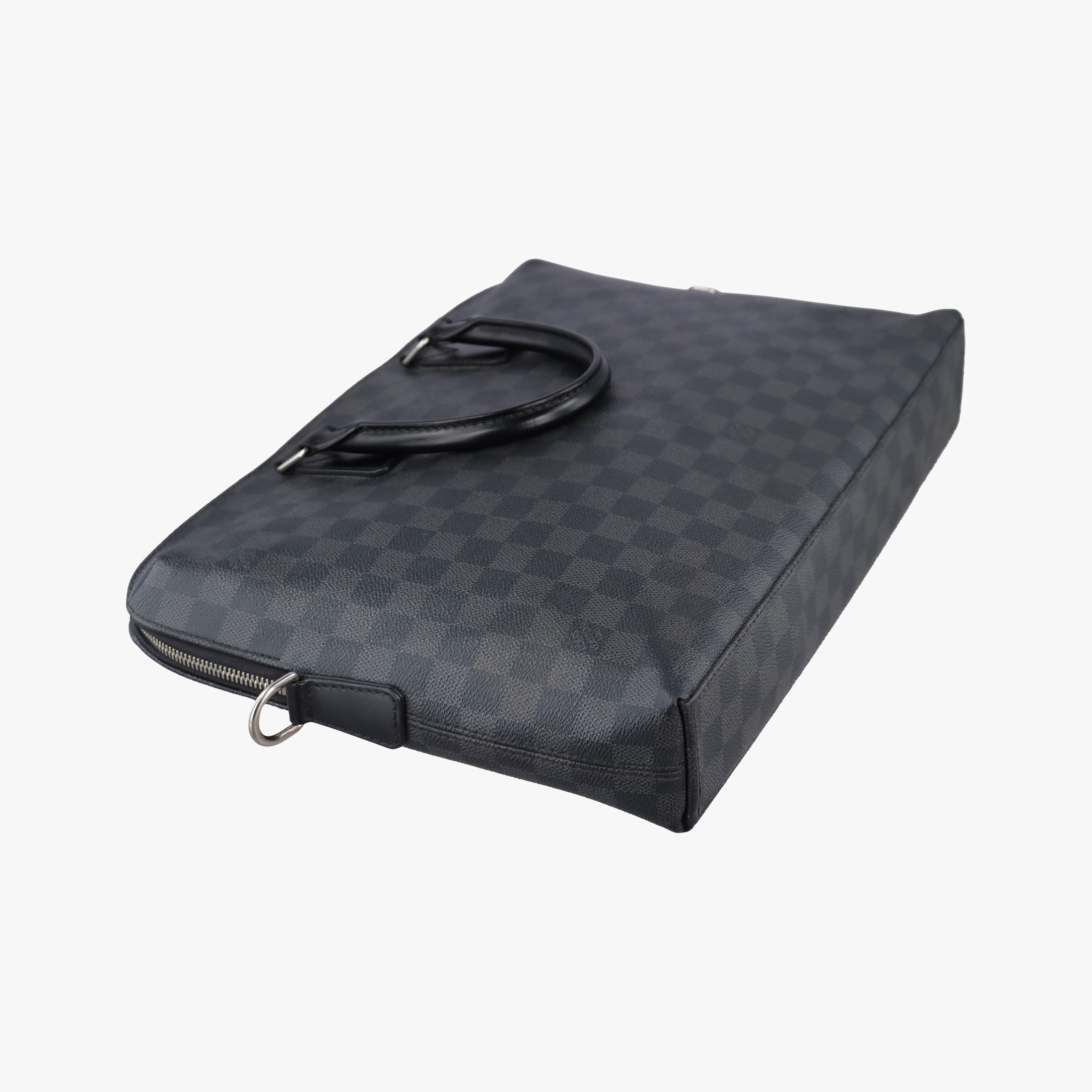 Porte Documents Jour Noir Damier Graphite N48224 SR4123ポルトドキュマン ジュール ノワール ダミエ グラフィット N48224 SR4123