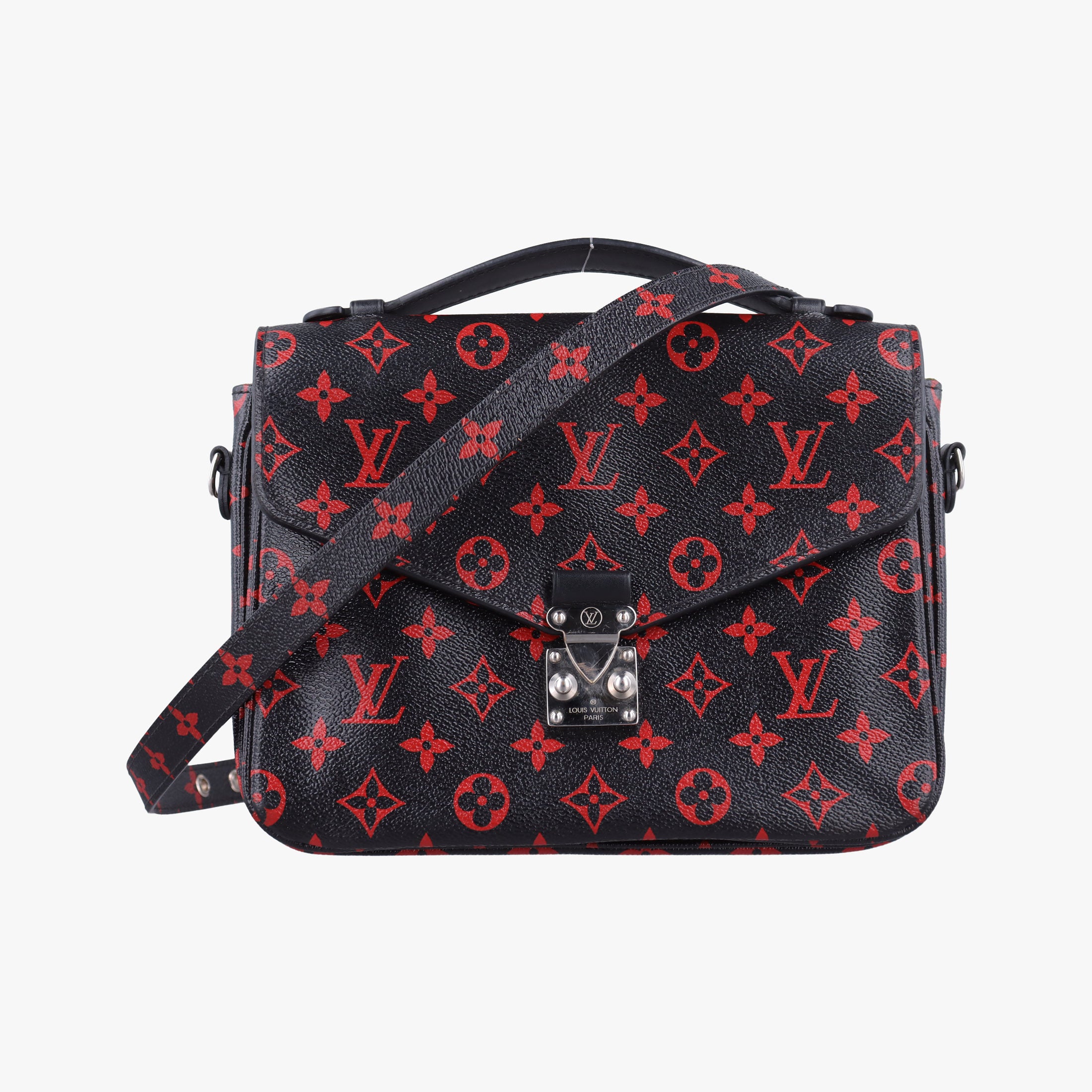 Pochette Metis MM Noir×ROUGE Monogram Infrarouge M41462 DR4196ポシェット メティス MM ノワール×ルージュ モノグラム アンフラルージュ M41462 DR4196