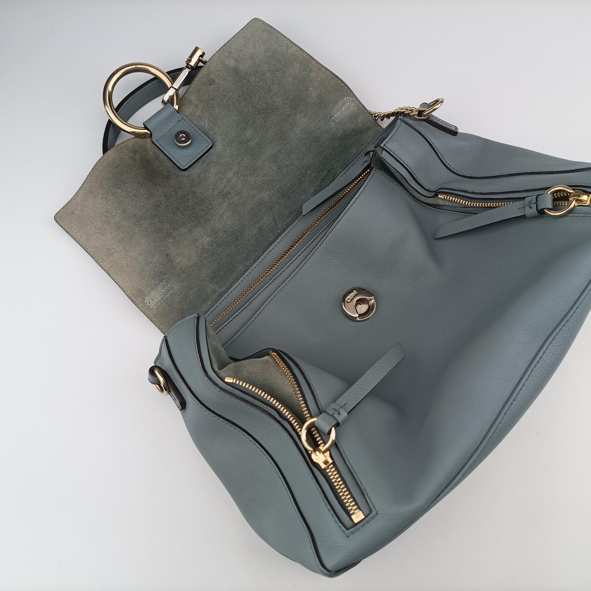 FAYE DAY Blue Leather 01185665-23フェイデイ ブルー レザー 01185665-23
