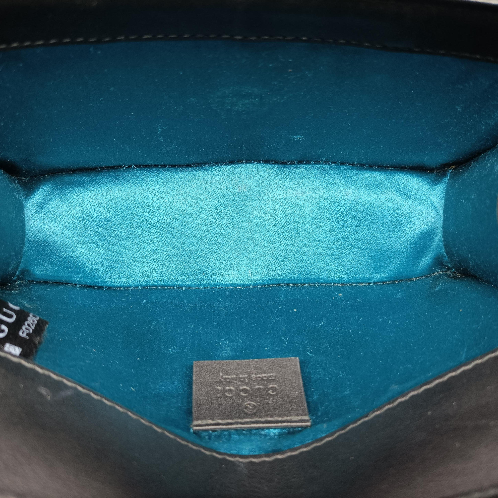 Square G Black velour 544242 F026027994スクエアG ブラック ベロア 544242 F026027994