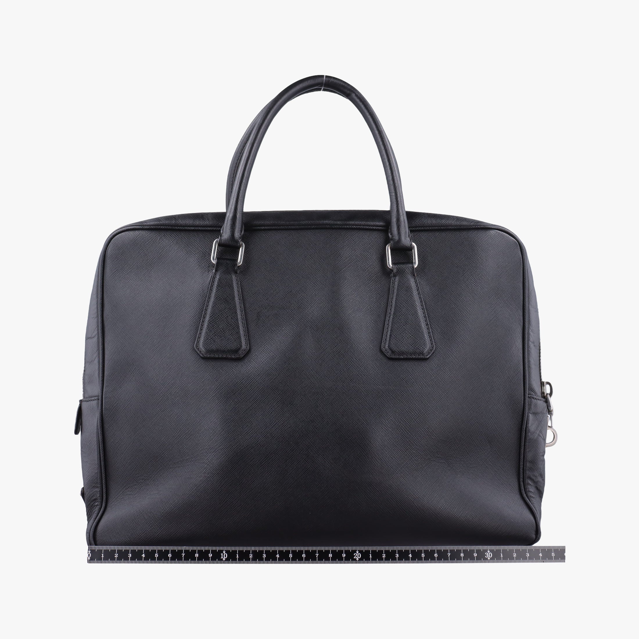 business bag briefcase Black SAFFIANO Leather 2VE363 7 R 208ビジネスバッグ ブリーフケース ブラック サフィアーノレザー 2VE363 7 R 208