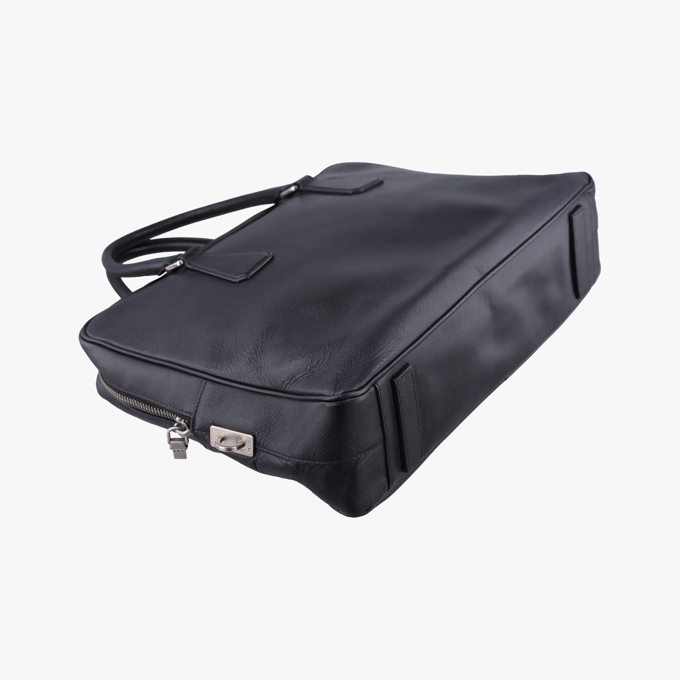 business bag briefcase Black SAFFIANO Leather 2VE363 7 R 208ビジネスバッグ ブリーフケース ブラック サフィアーノレザー 2VE363 7 R 208