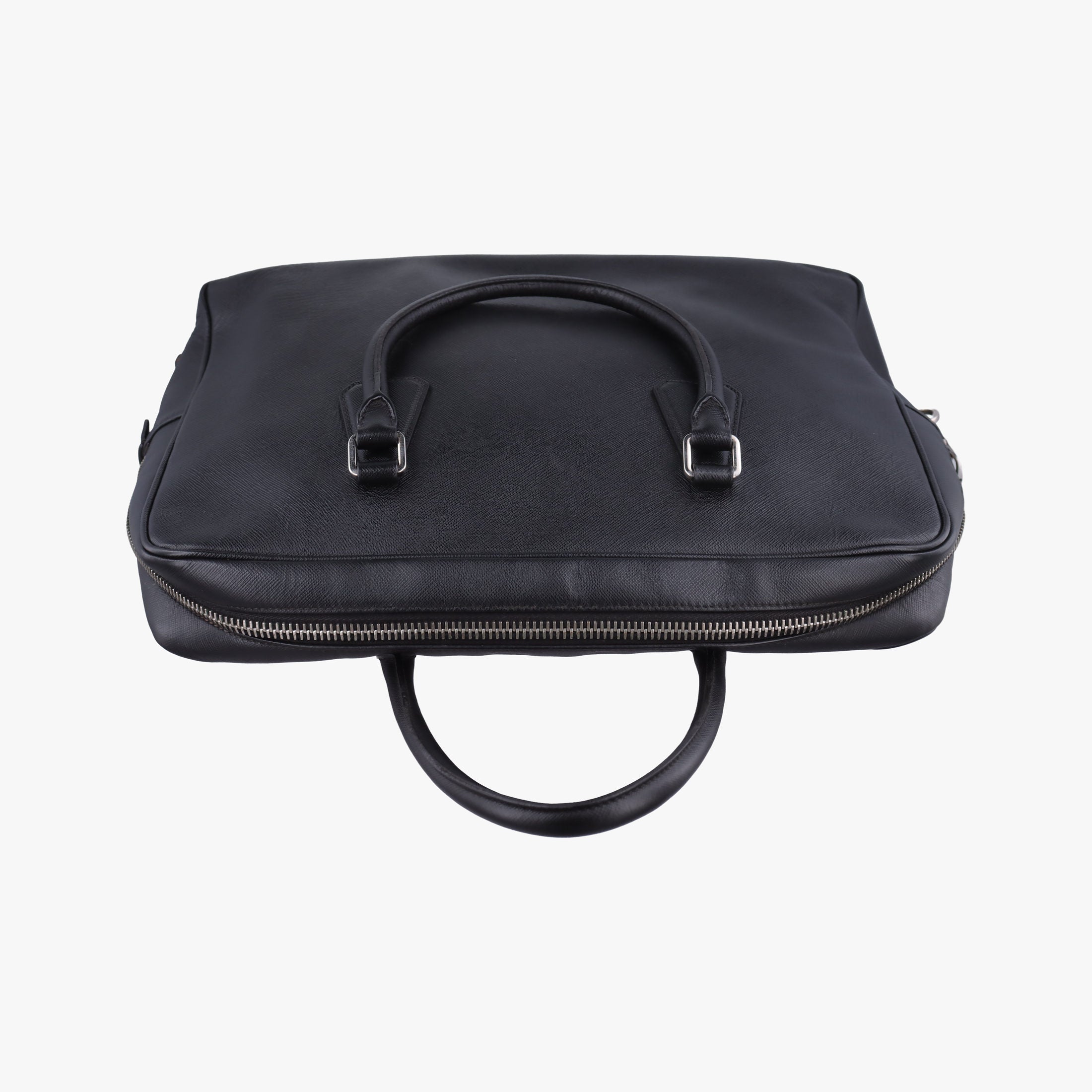 business bag briefcase Black SAFFIANO Leather 2VE363 7 R 208ビジネスバッグ ブリーフケース ブラック サフィアーノレザー 2VE363 7 R 208