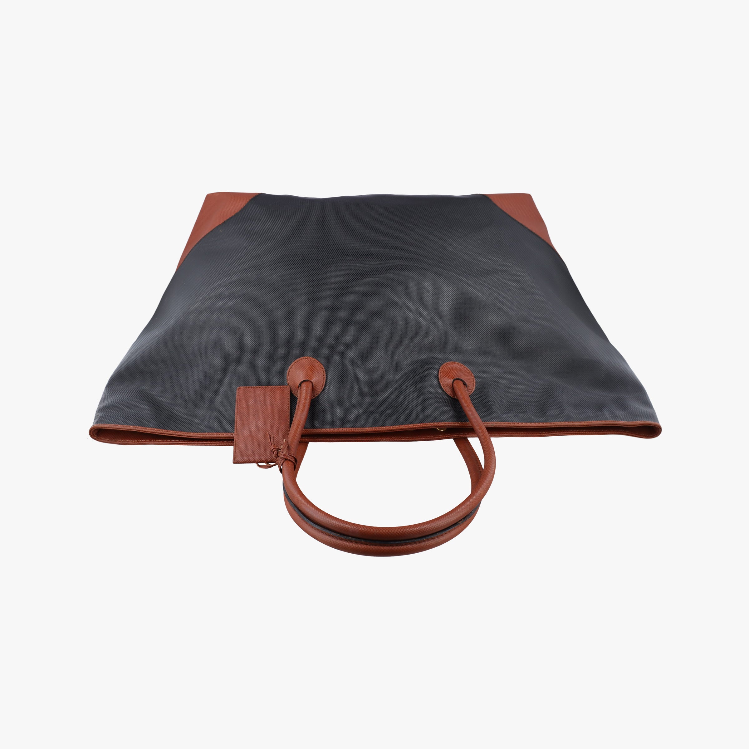 Marco Polo Jet Black × Caramel Brown PVC Coated Canvas × Calfskin マルコポーロ ブラック × ブラウン PVCコーティングキャンバス × カーフレザー