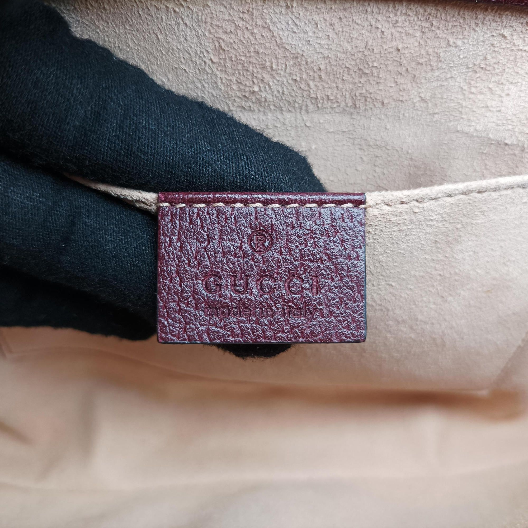 Ophidia Burgundy Leather 503877 H028727094オフィディア ワインレッド レザー 503877 H028727094