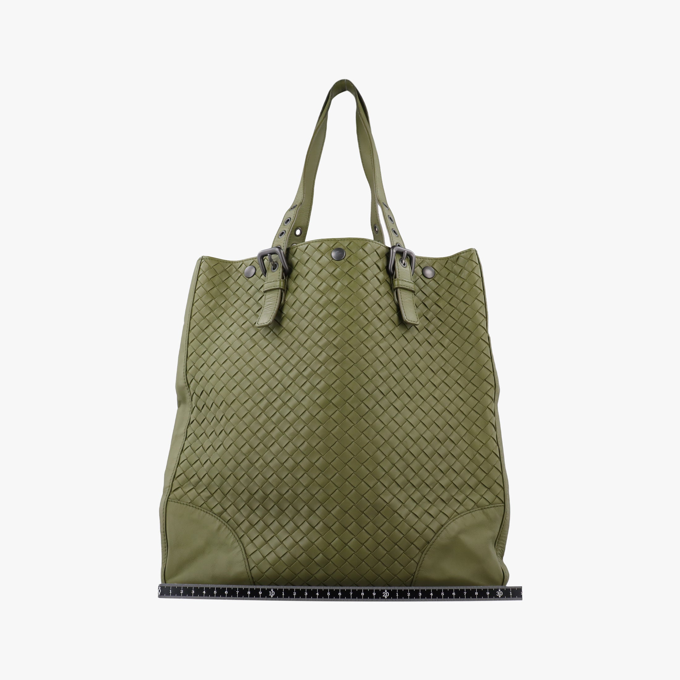 Intrecciato Shopper Acatl Green lambskin B03181332Rイントレチャート ショッパー アキャトル グリーン ラムスキン B03181332R