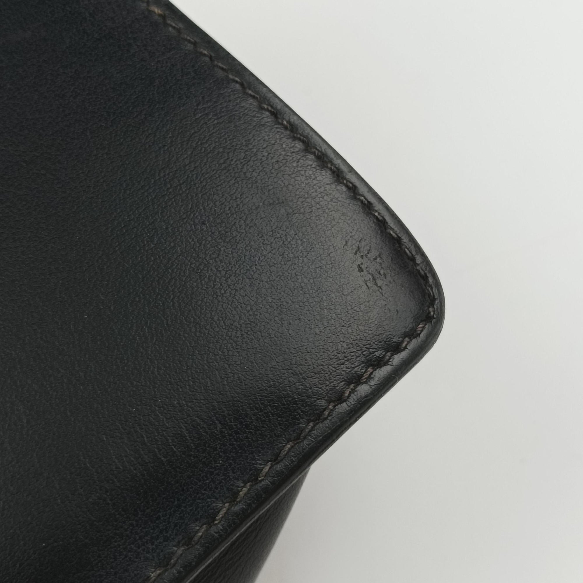 Electra Studded Black Leather×Saffiano leather 1BD120 25エレクトラ スタッズ ブラック レザー×サフィアーノレザー 1BD120 25