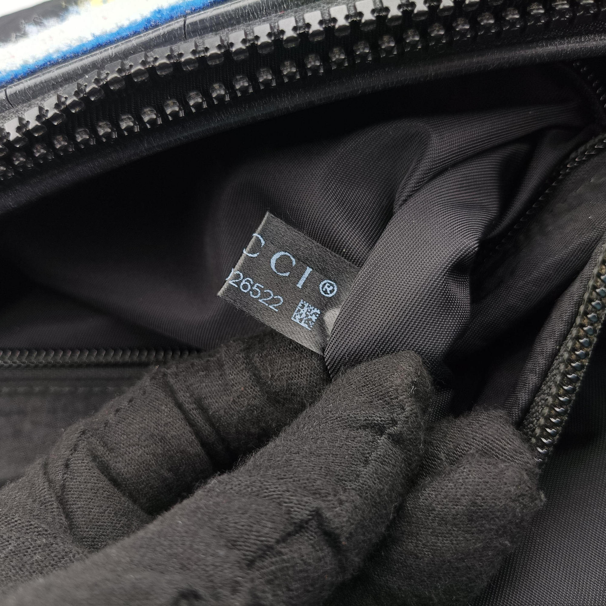 80s Patch Black Nylon 536842 D0260265221980s パッチ ブラック ナイロン 536842 D026026522