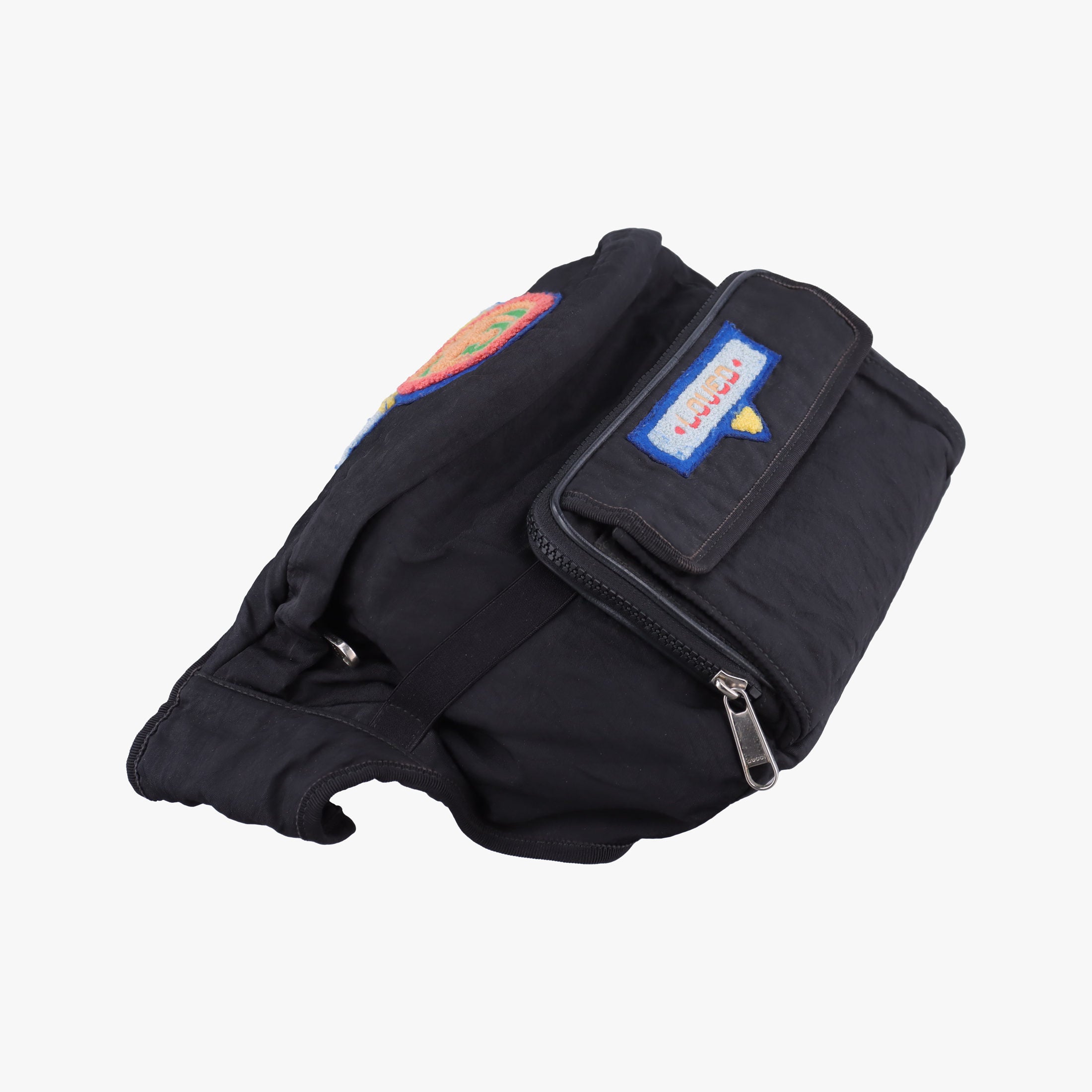 80s Patch Black Nylon 536842 D0260265221980s パッチ ブラック ナイロン 536842 D026026522