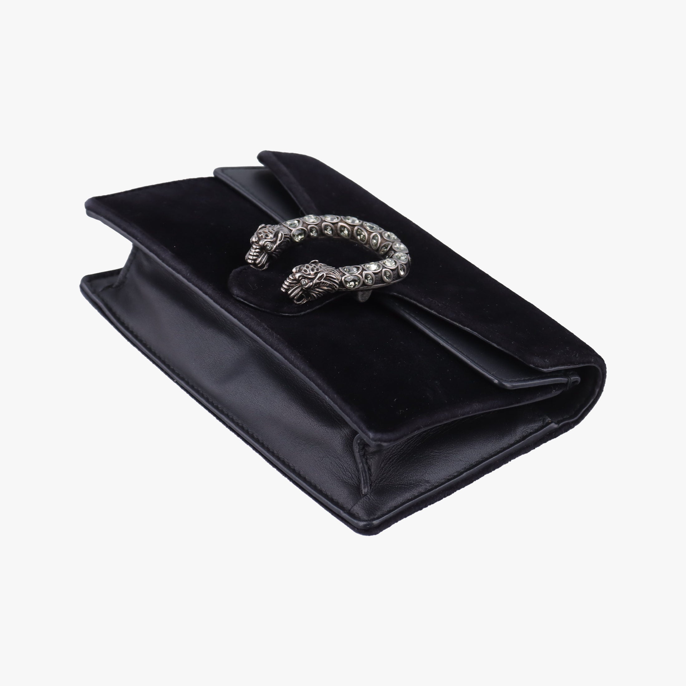 Dionysus Black velour×Leather 476432 ディオニュソス ブラック ベロア×レザー 476432