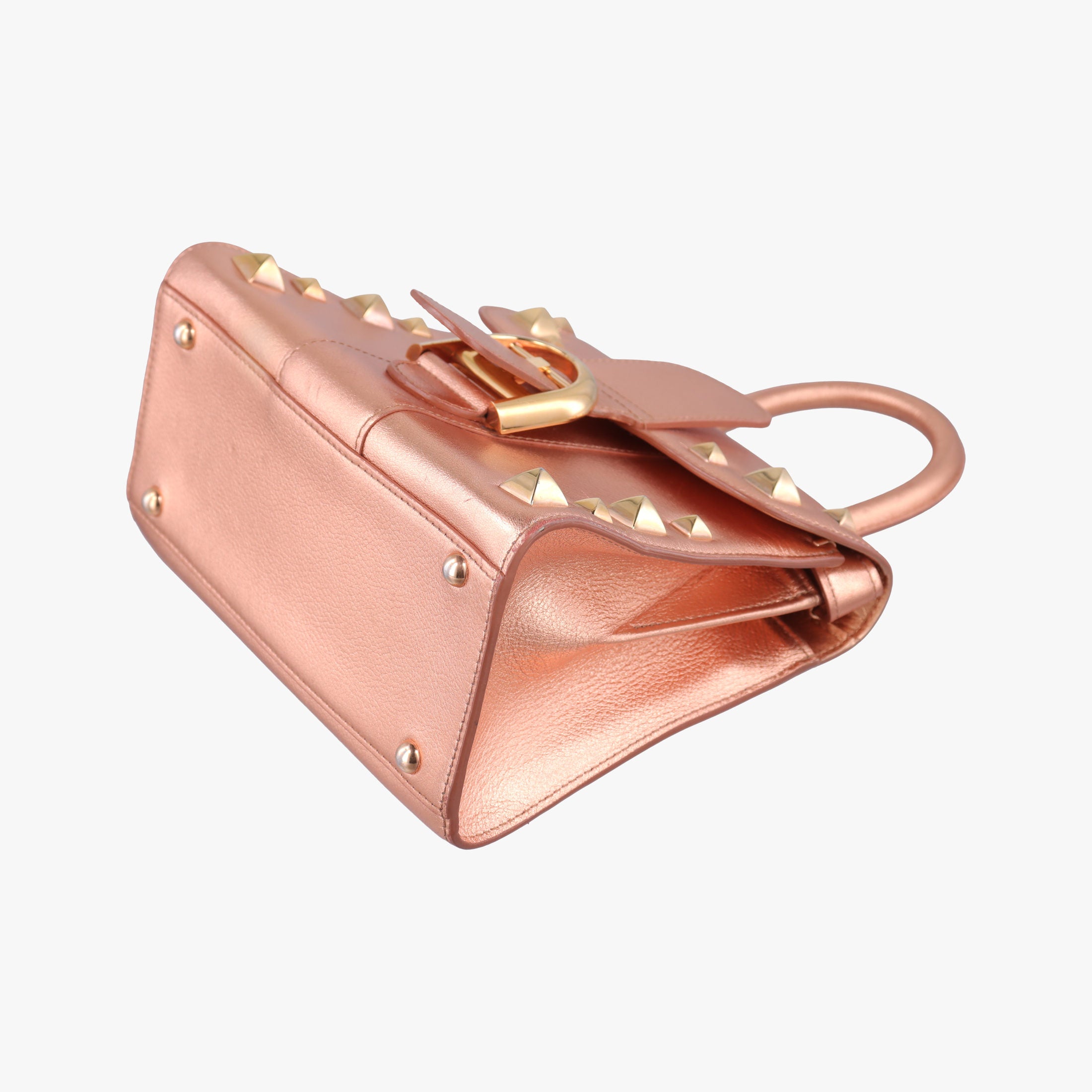 Brillant Mini Pink Gold leather BO4Bブリヨン ミニ ピンクゴールド レザー BO4B