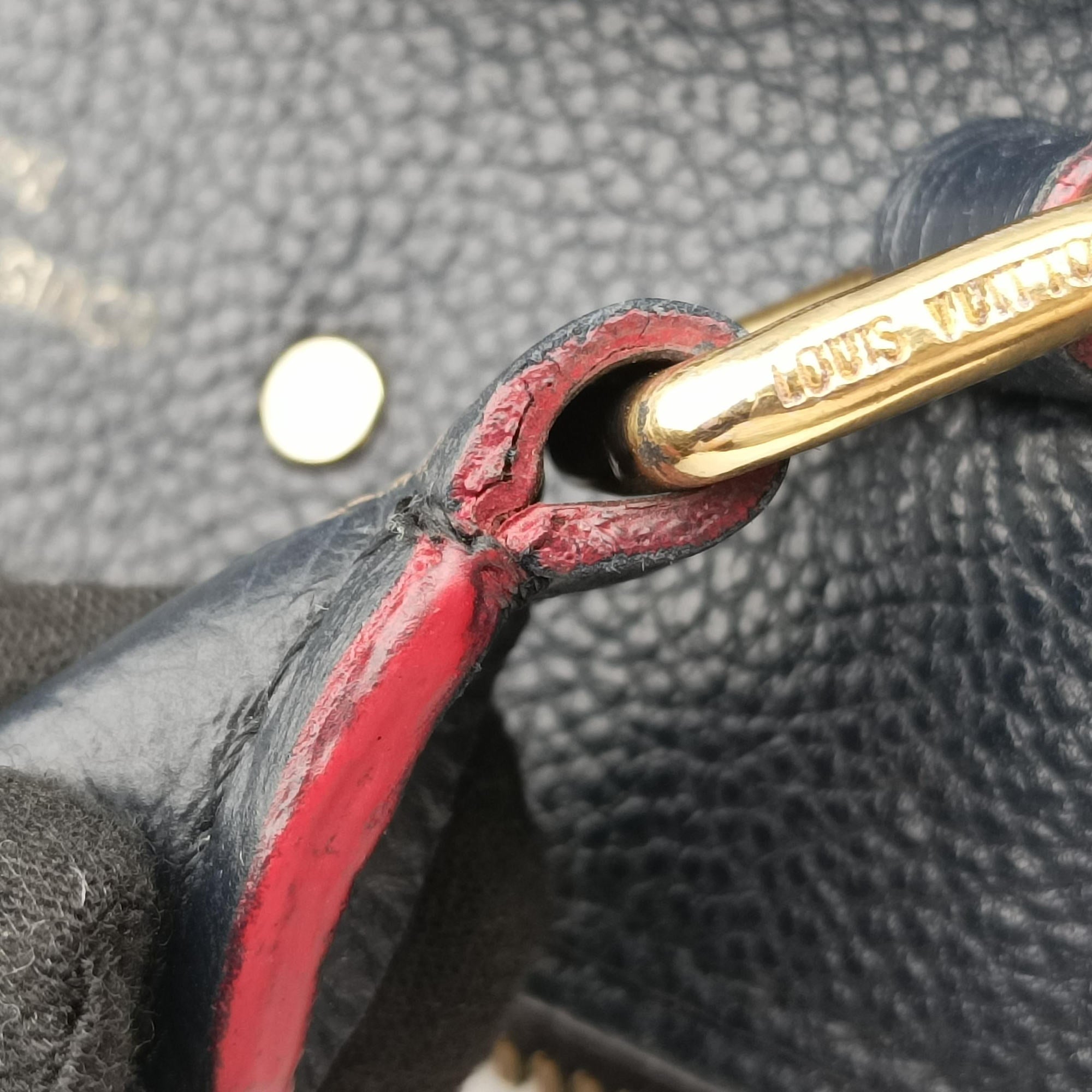 Speedy Bandouliere 30 NM Noir Monogram Empreinte M42406 AR1107スピーディ バンドリエール 30 NM ノワール モノグラム アンプラント M42406 AR1107