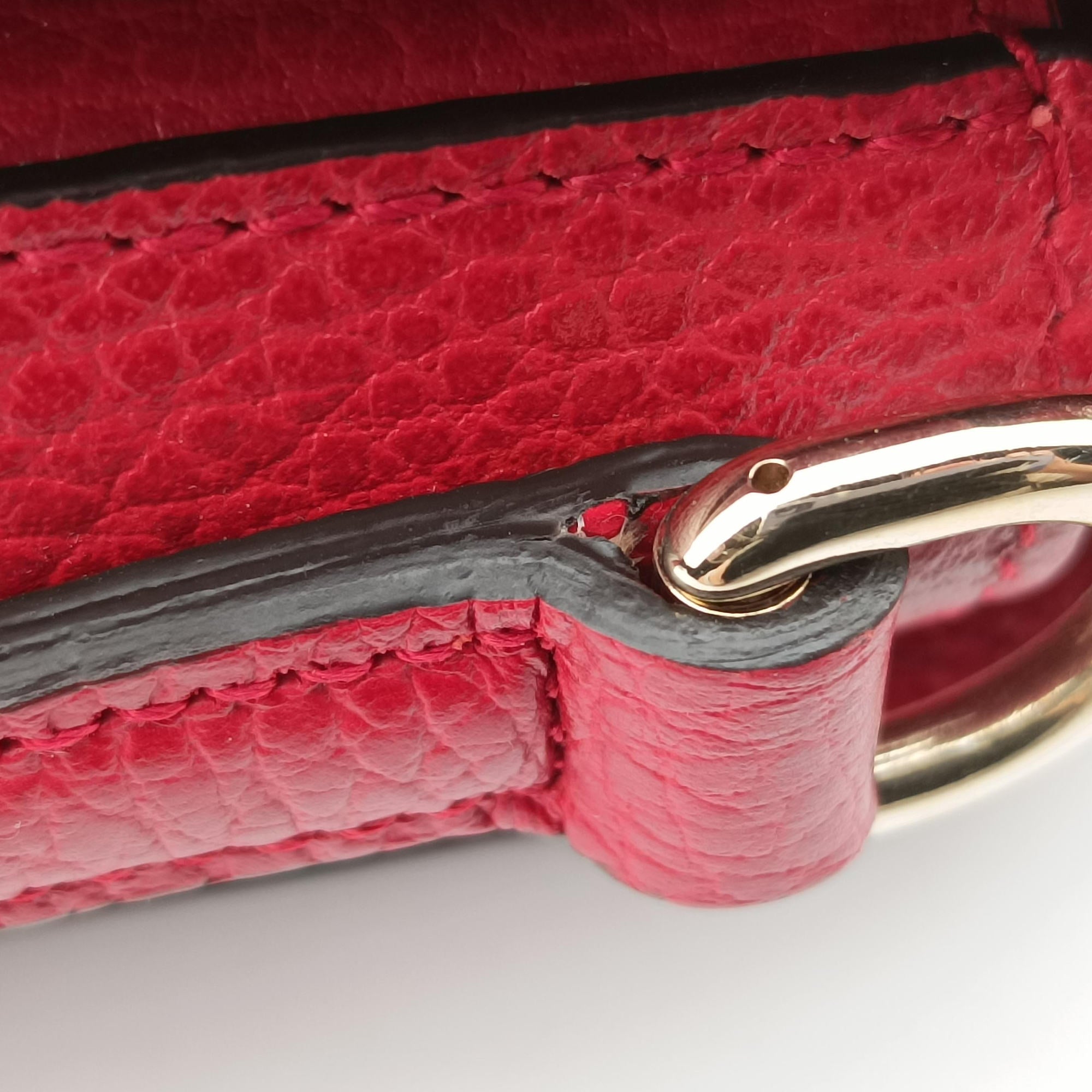 Interlocking G Red Leather 510302 A027422213インターロッキングG レッド レザー 510302 A027422213