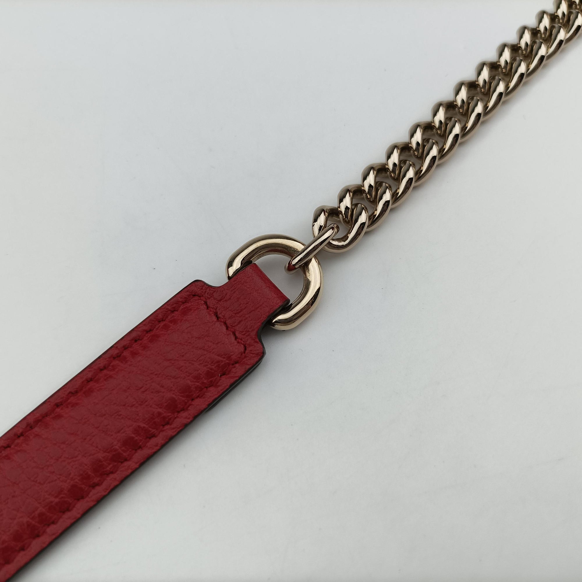 Interlocking G Red Leather 510302 A027422213インターロッキングG レッド レザー 510302 A027422213