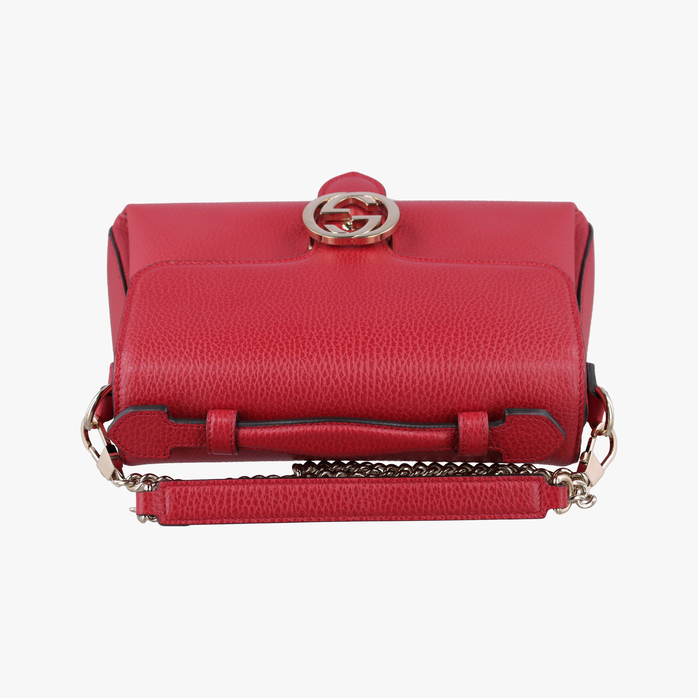 Interlocking G Red Leather 510302 A027422213インターロッキングG レッド レザー 510302 A027422213