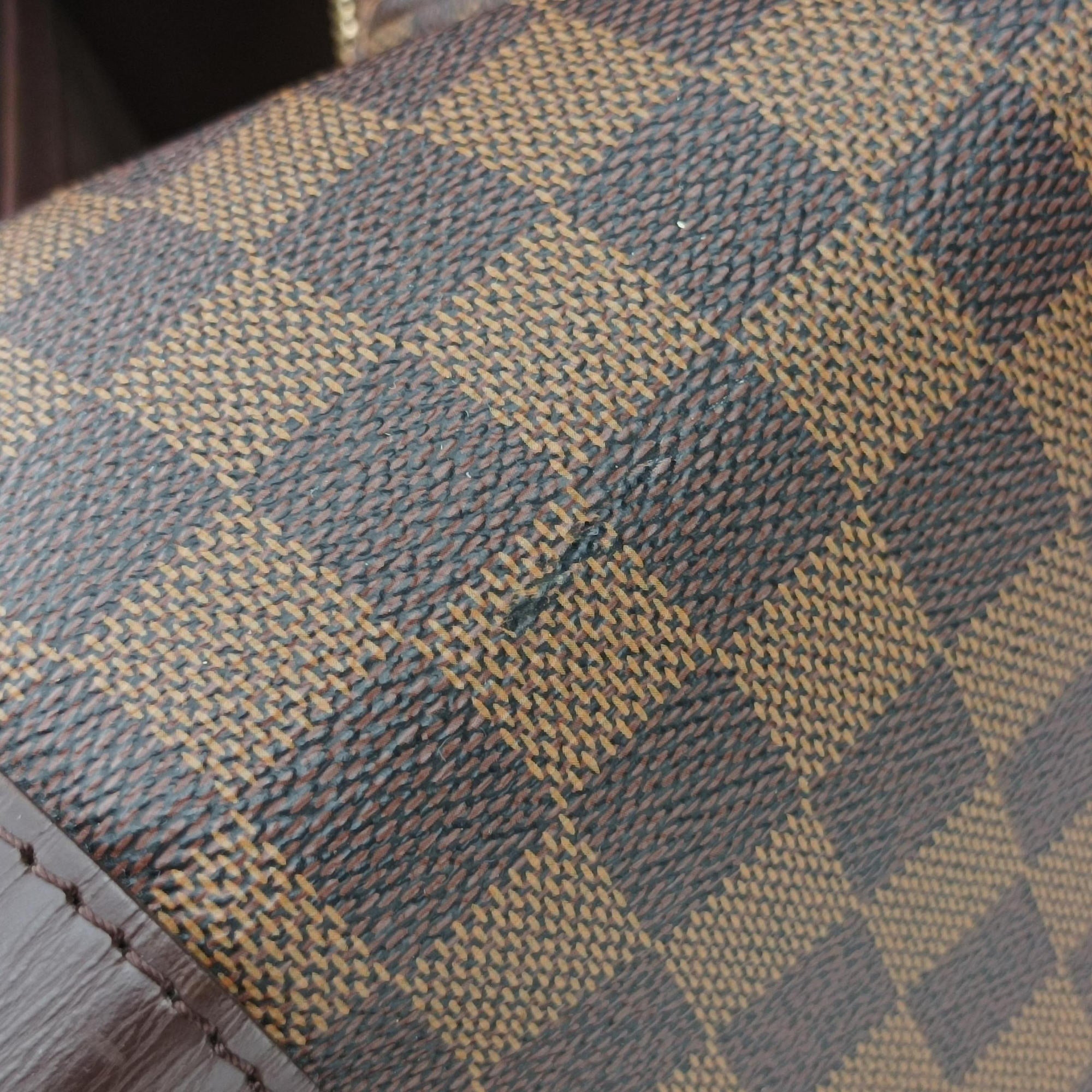 Eole 50 Damier Ebene Damier Canvas N23205 BA3098エオール 50 ダミエ エベヌ ダミエキャンバス N23205 BA3098
