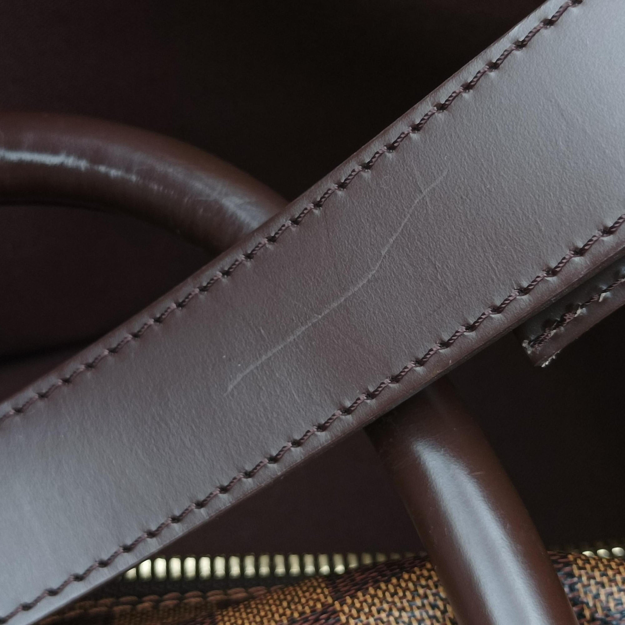 Eole 50 Damier Ebene Damier Canvas N23205 BA3098エオール 50 ダミエ エベヌ ダミエキャンバス N23205 BA3098