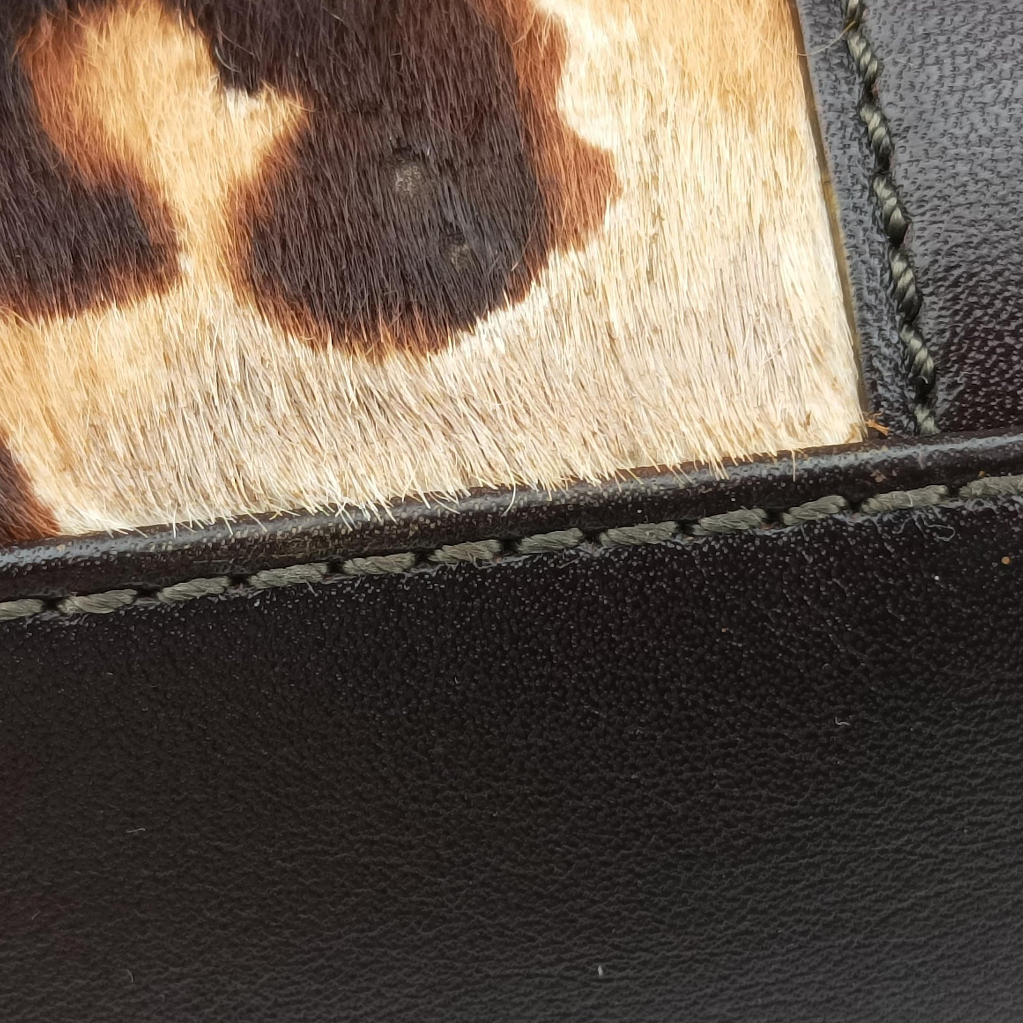 Vara Bow Brown x Black ponyhair EE-21 C119ヴァラ リボン ブラウン×ブラック ハラコ EE-21 C119