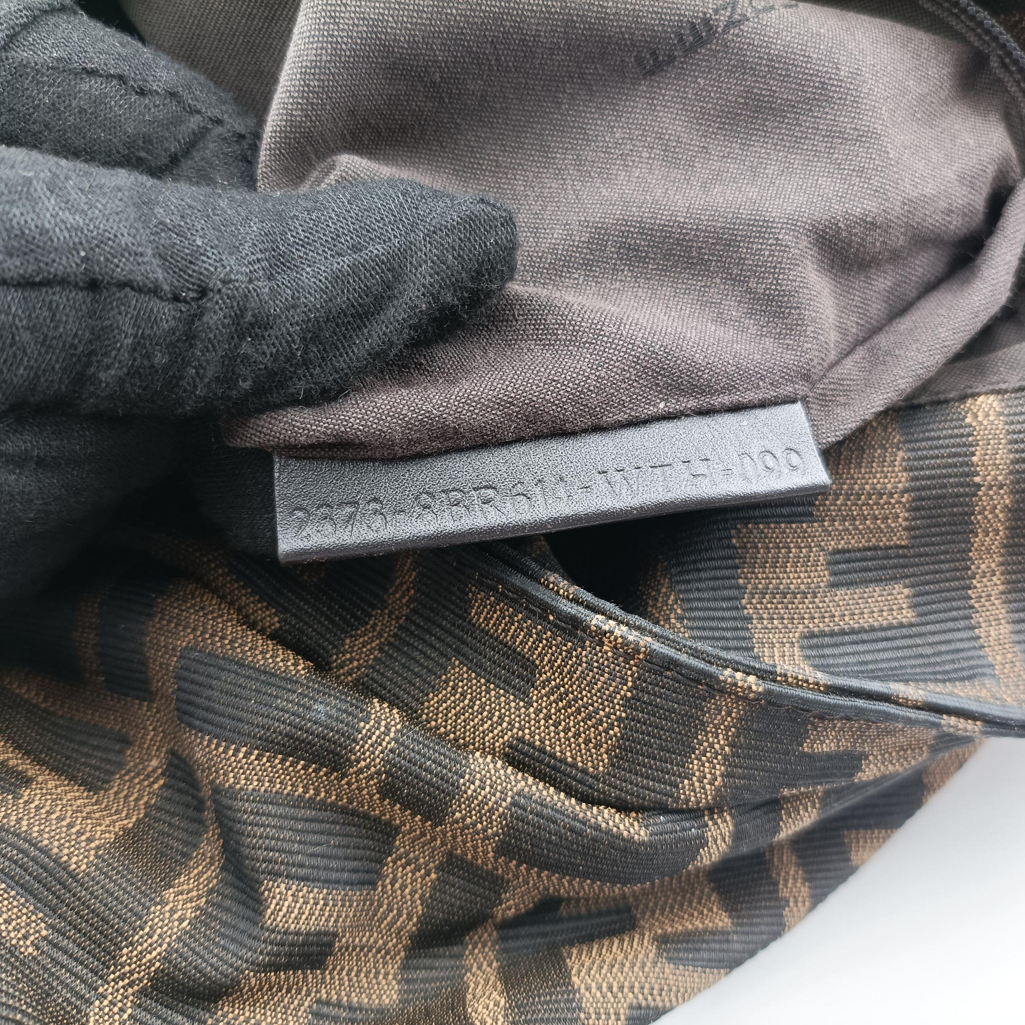 Mia Flap Brown Jacquard 8BT163 2373-8BR614-WTH-099ミア フラップ ブラウン ジャガード 8BT163 2373-8BR614-WTH-099