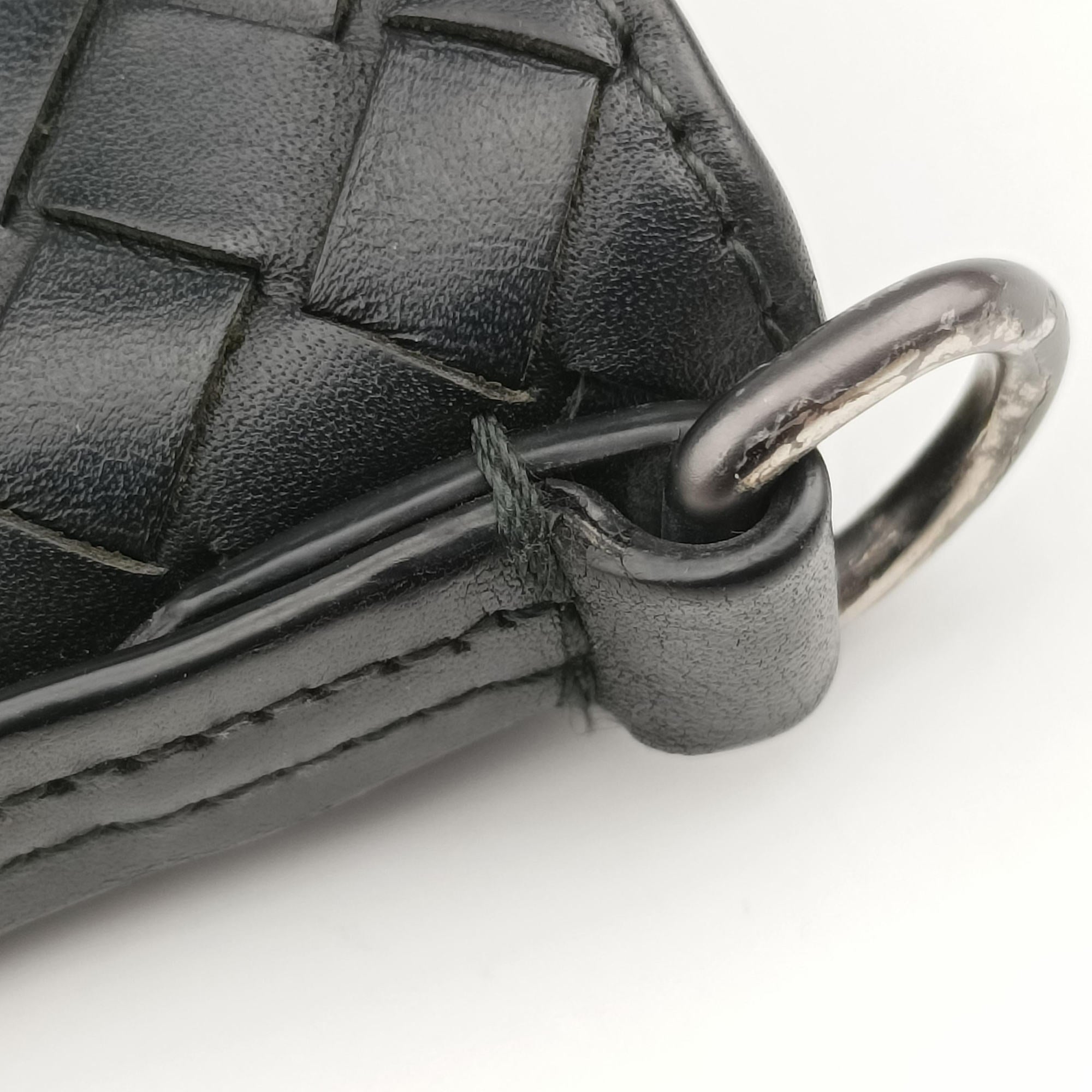 Intrecciato Black lambskin B04493882Rイントレチャート ブラック ラムスキン B04493882R