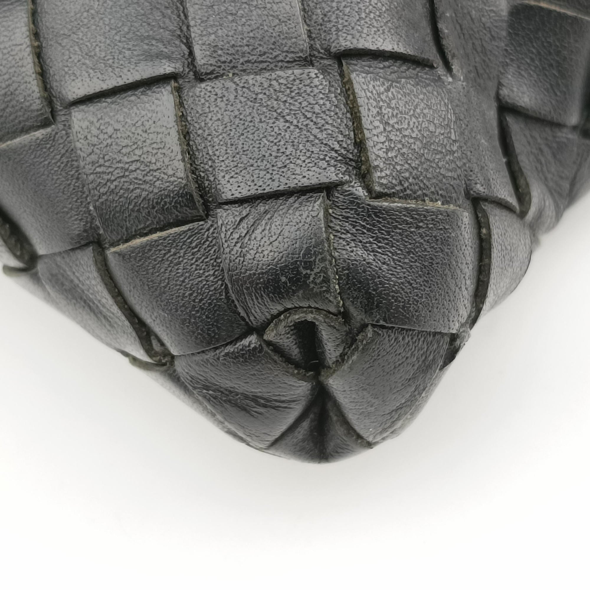 Intrecciato Black lambskin B04493882Rイントレチャート ブラック ラムスキン B04493882R