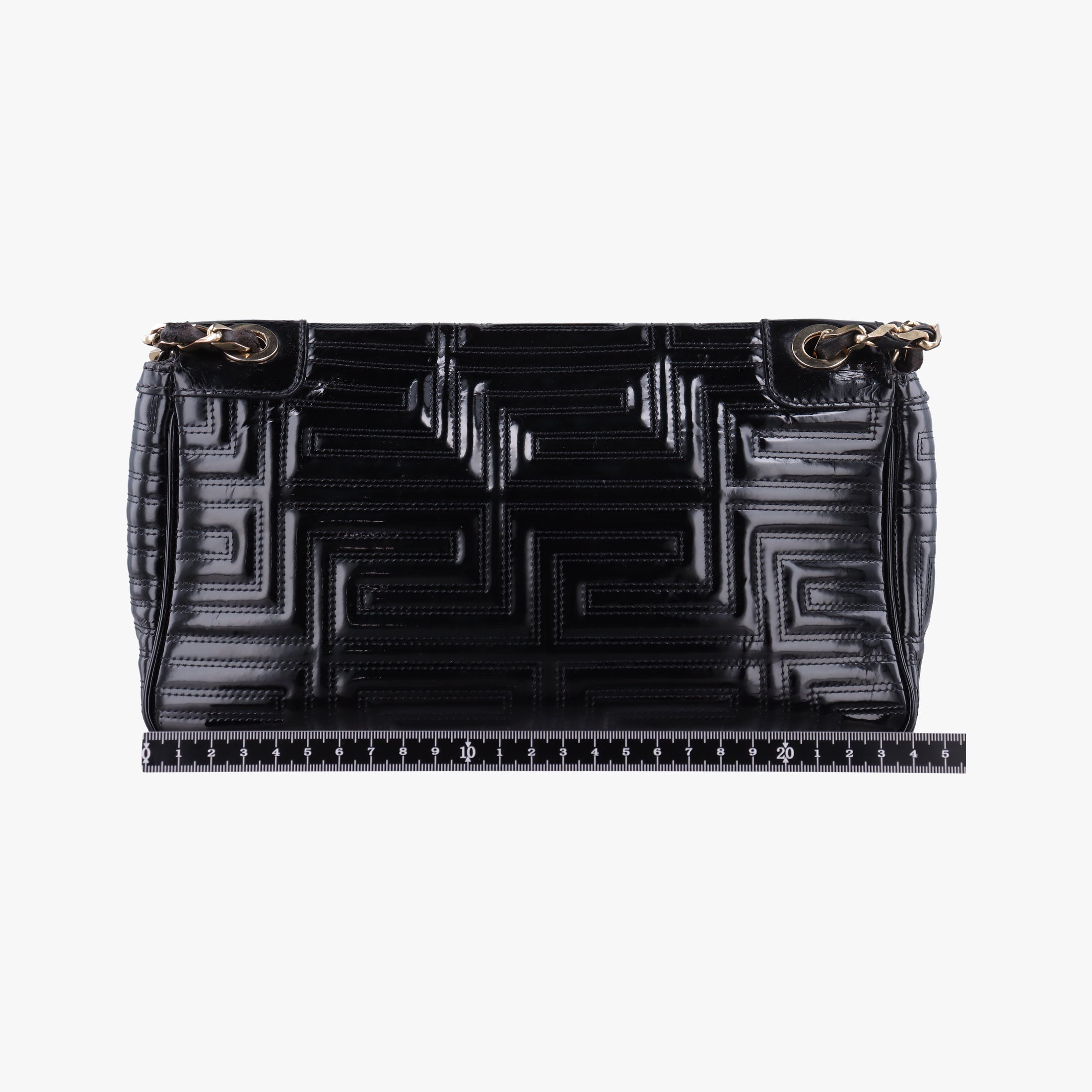back grain Black Patent Leather バックグレイン ブラック パテント