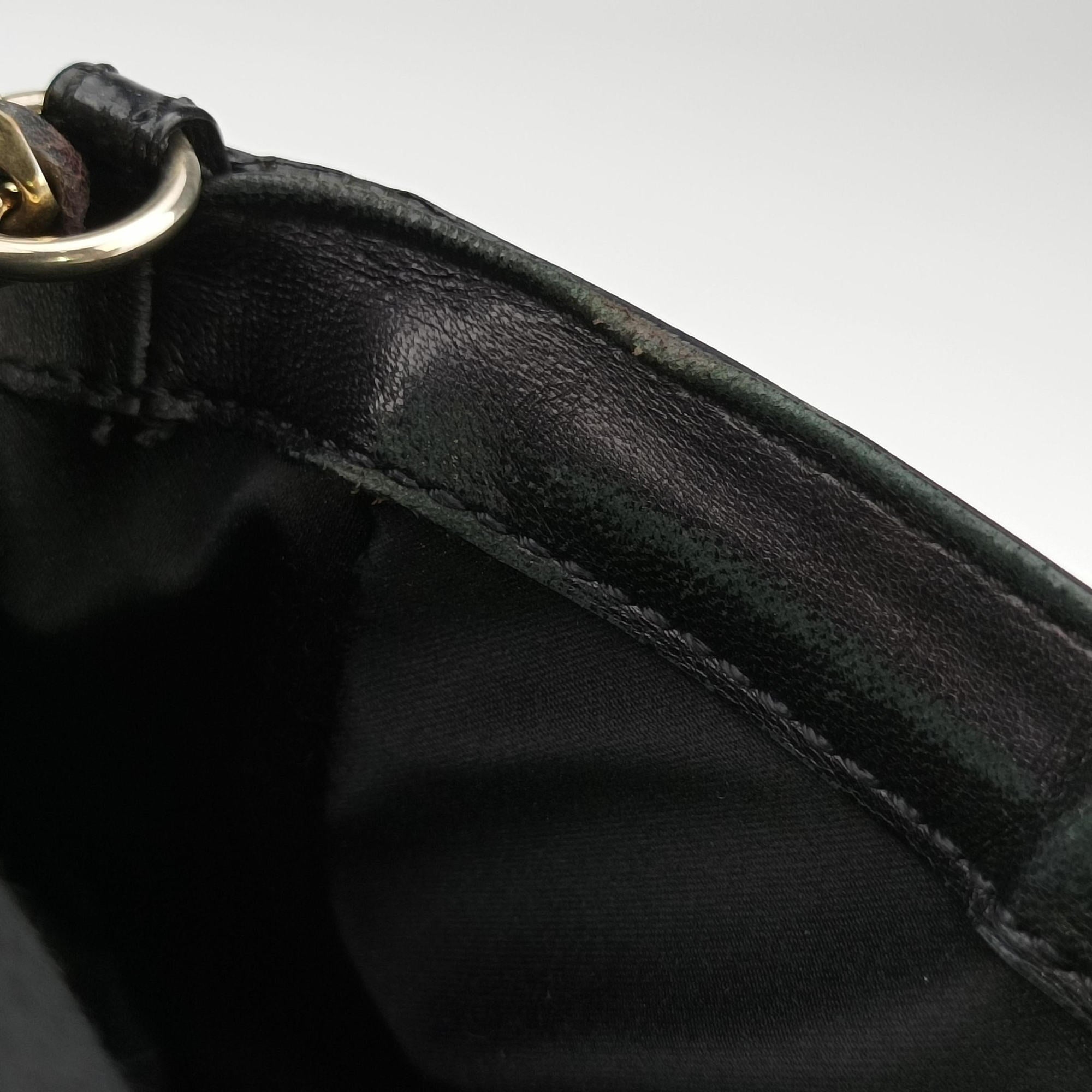 back grain Black Patent Leather バックグレイン ブラック パテント
