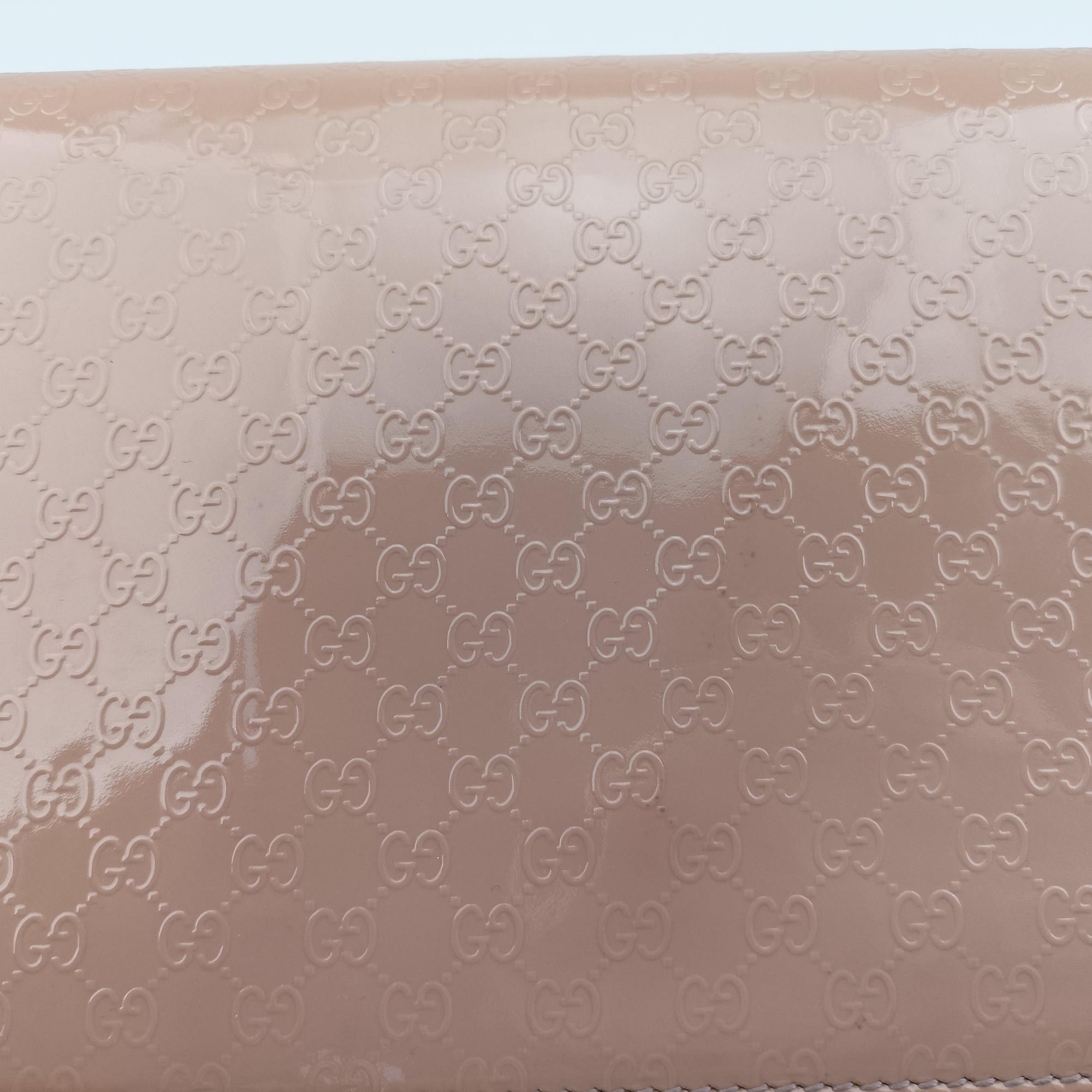 Microguccissima Broadway Camel Patent Leather 339249 E016221572ミクログッチシマ ブロードウェイ キャメル パテント 339249 E016221572
