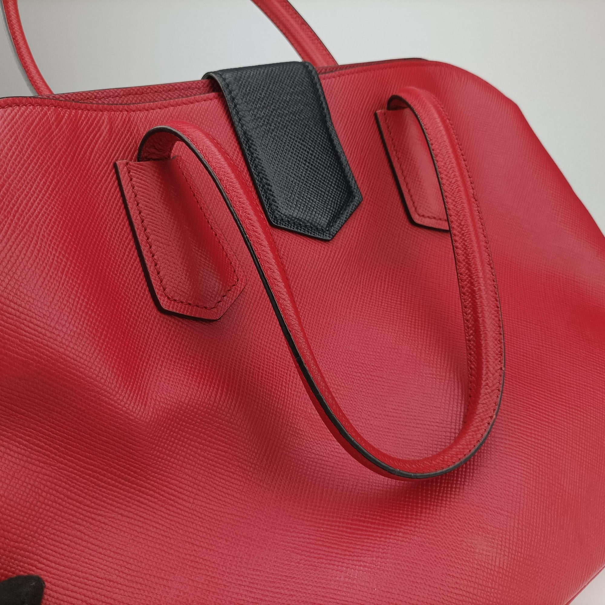 Bicolor Cuir Double Red SAFFIANO Leather 239/Lバイカラー キュイール ダブル レッド サフィアーノレザー 239/L