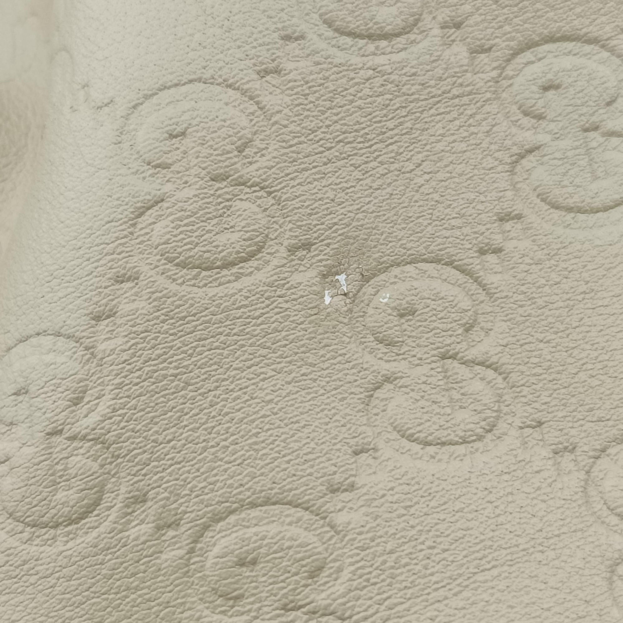 Bamboo White Leather 169976 Lot number unknownバンブー ホワイト レザー 169976 製番不明