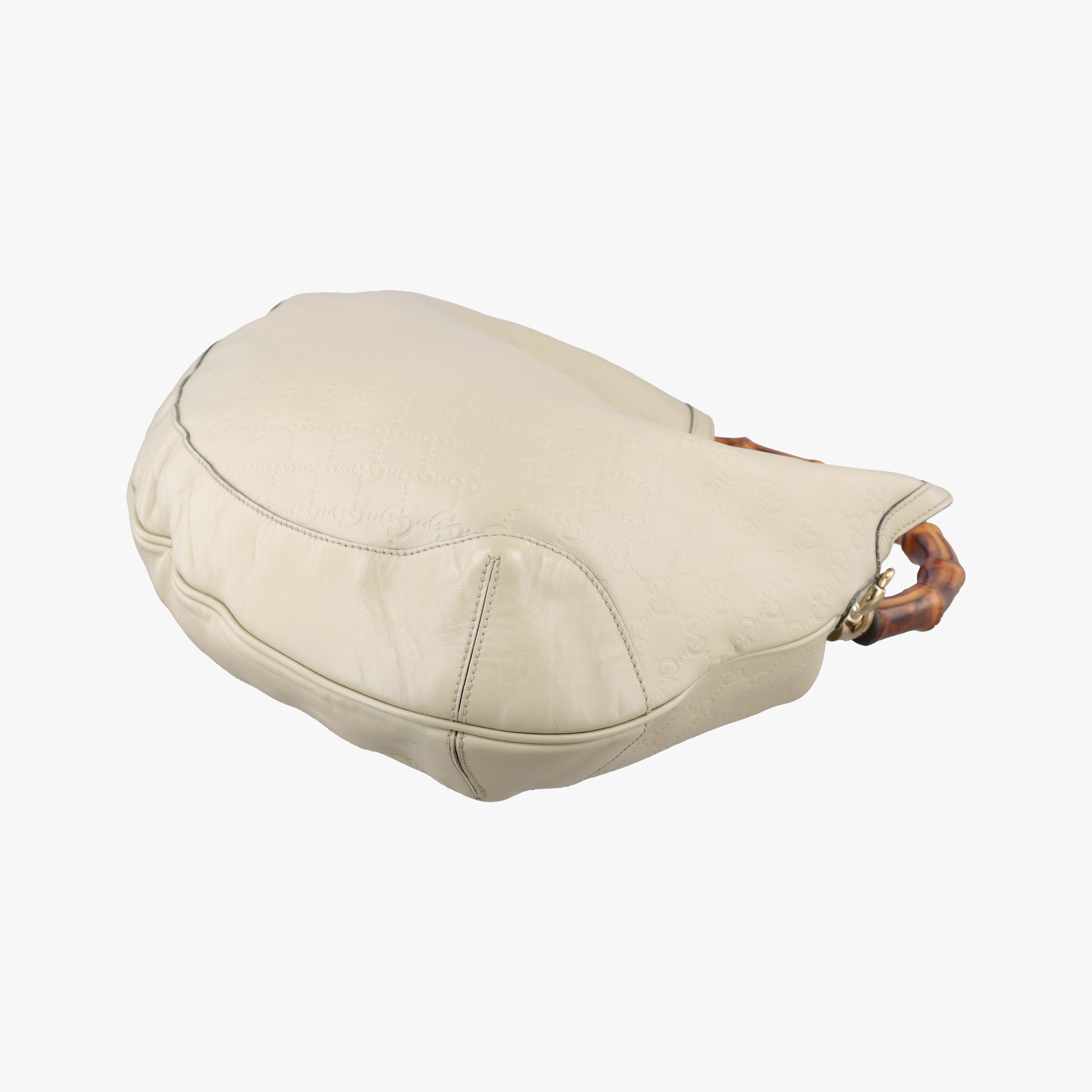 Bamboo White Leather 169976 Lot number unknownバンブー ホワイト レザー 169976 製番不明