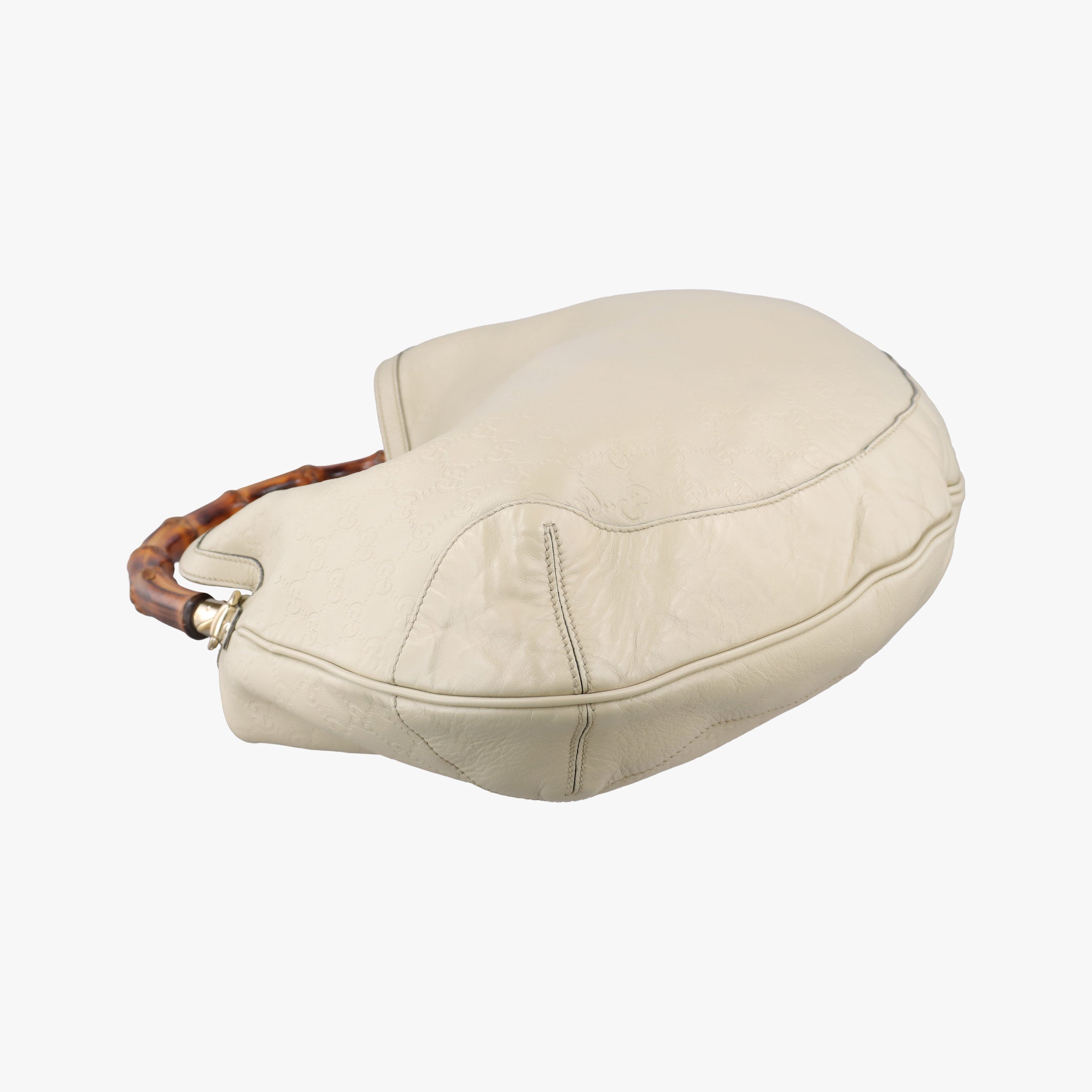 Bamboo White Leather 169976 Lot number unknownバンブー ホワイト レザー 169976 製番不明