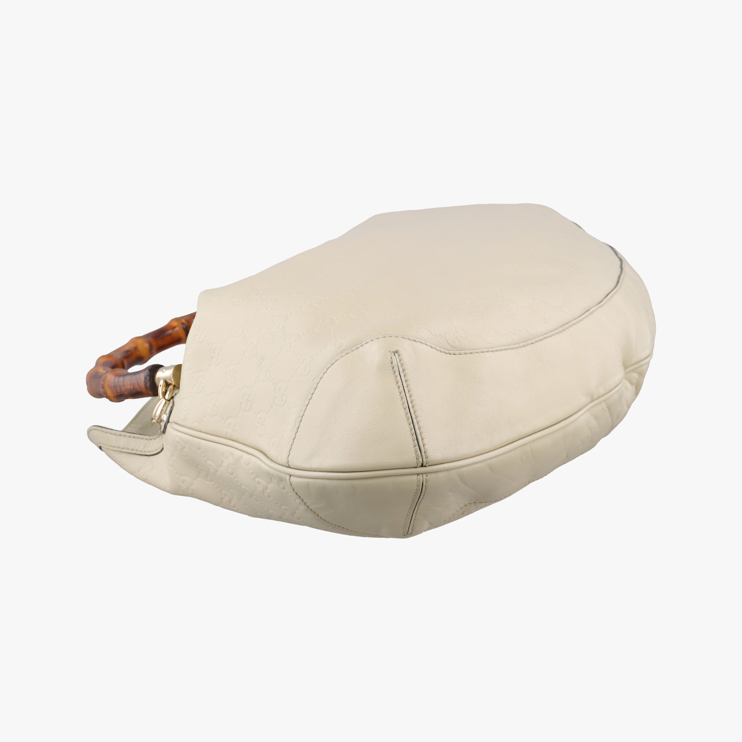 Bamboo White Leather 169976 Lot number unknownバンブー ホワイト レザー 169976 製番不明