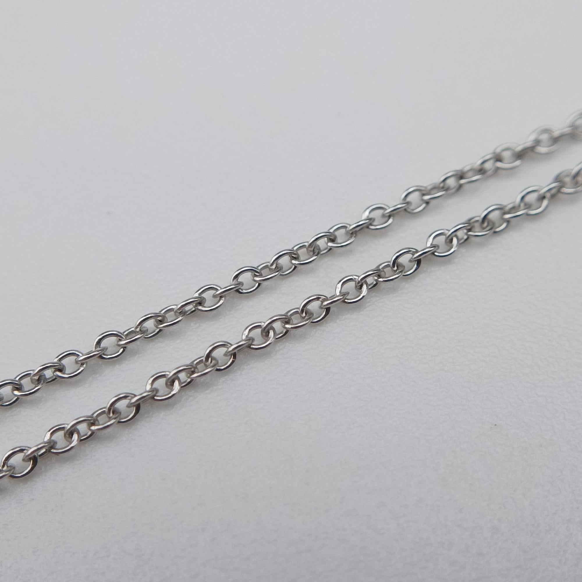 T Smile Pendant Silver×Pink AU750 Tスマイルペンダント シルバー×ピンク AU750