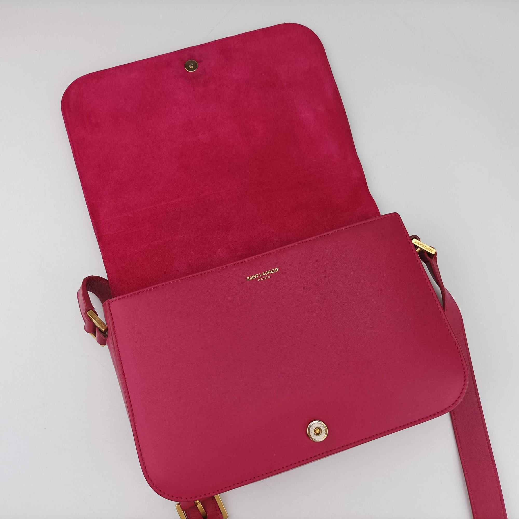 Y Ligne Rose Leather 311214 311214.527411Yライン ローズ レッド レザー 311214 311214.527411