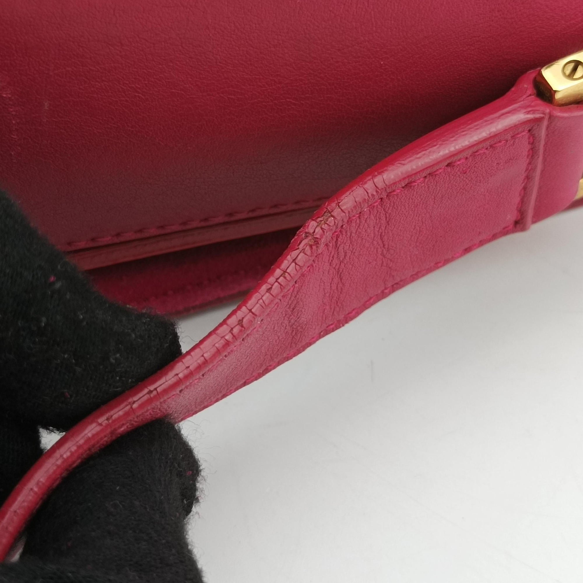 Y Ligne Rose Leather 311214 311214.527411Yライン ローズ レッド レザー 311214 311214.527411