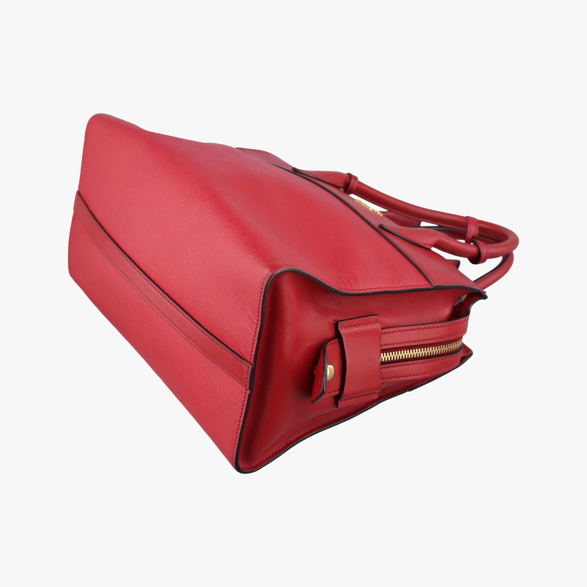 Esplanade Red SAFFIANO Leather 1BA046 117 Rエスプラナード レッド サフィアーノレザー 1BA046 117 R