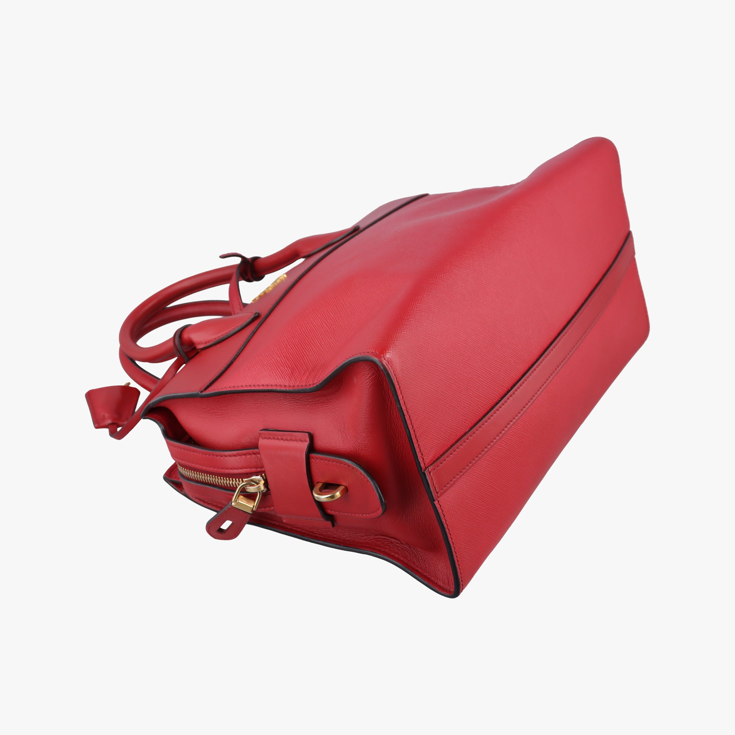 Esplanade Red SAFFIANO Leather 1BA046 117 Rエスプラナード レッド サフィアーノレザー 1BA046 117 R