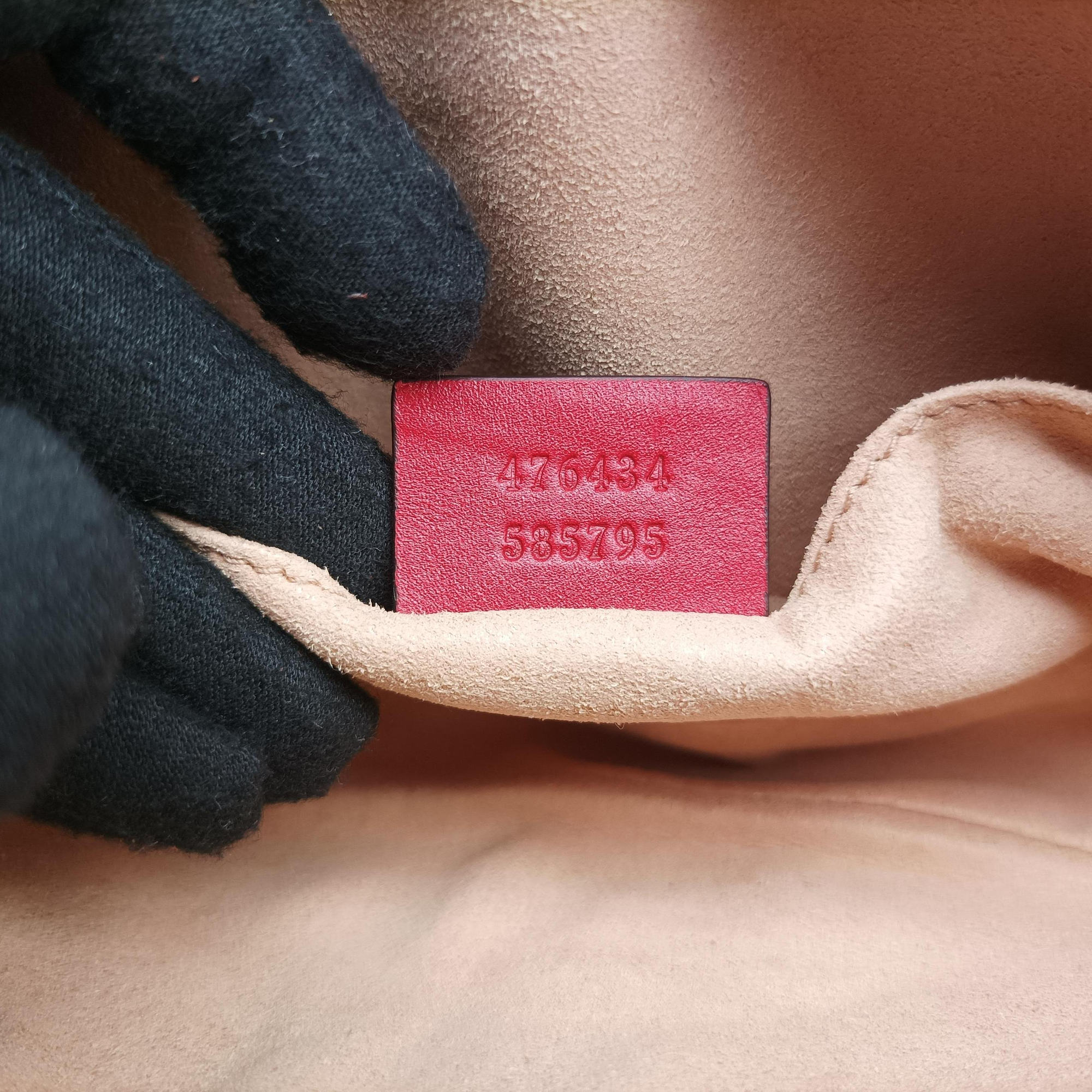 GG Marmont Red Leather 476434 I024399243GGマーモント レッド レザー 476434 I024399243
